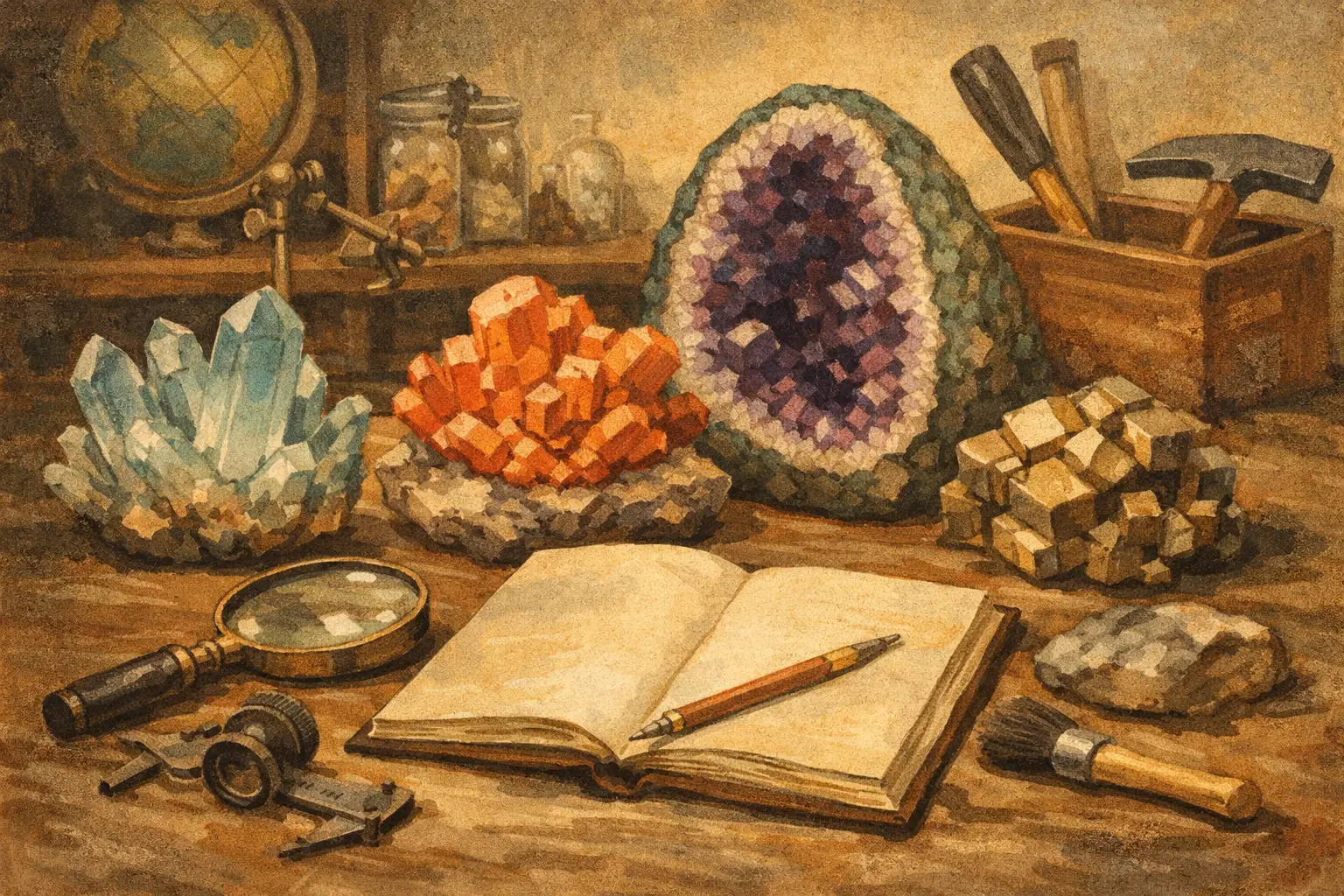Jak dobrze opisywać okazy mineralogiczne