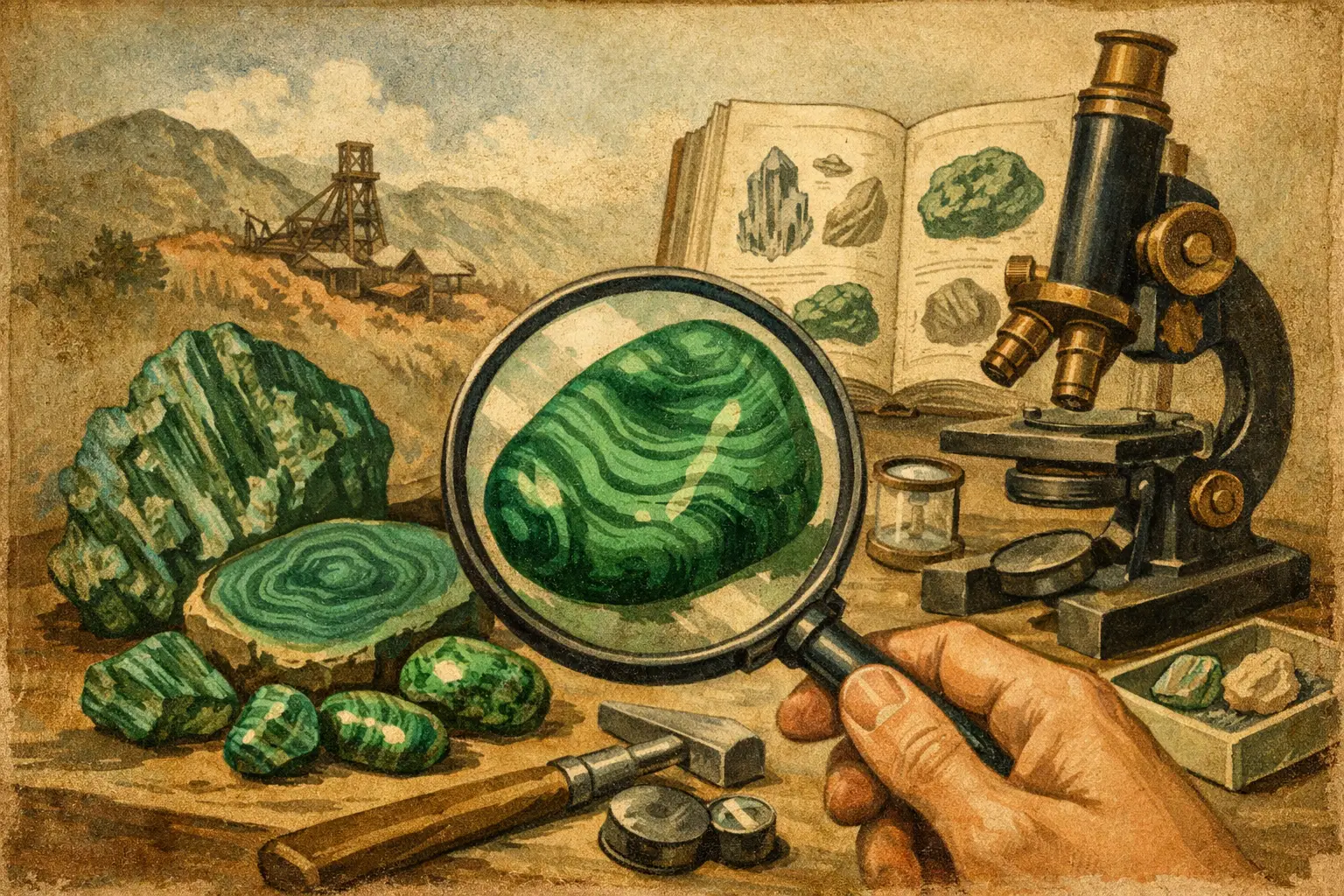 How to Identify Malachite