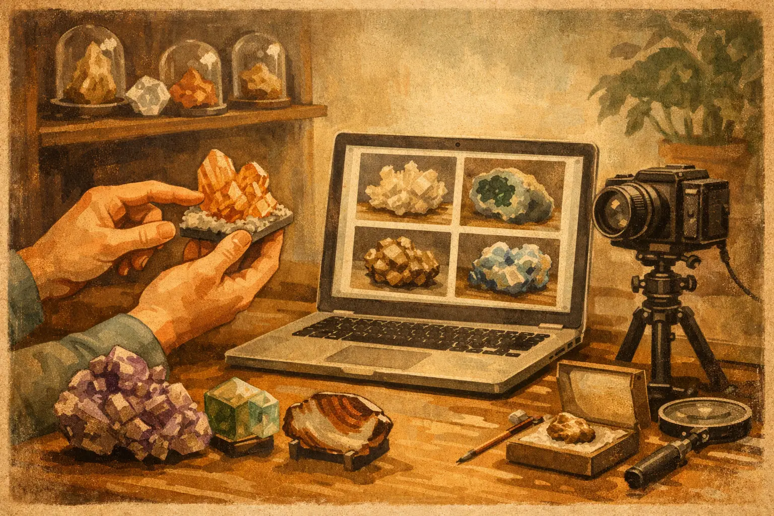 Jak prezentować minerały online bez chaosu