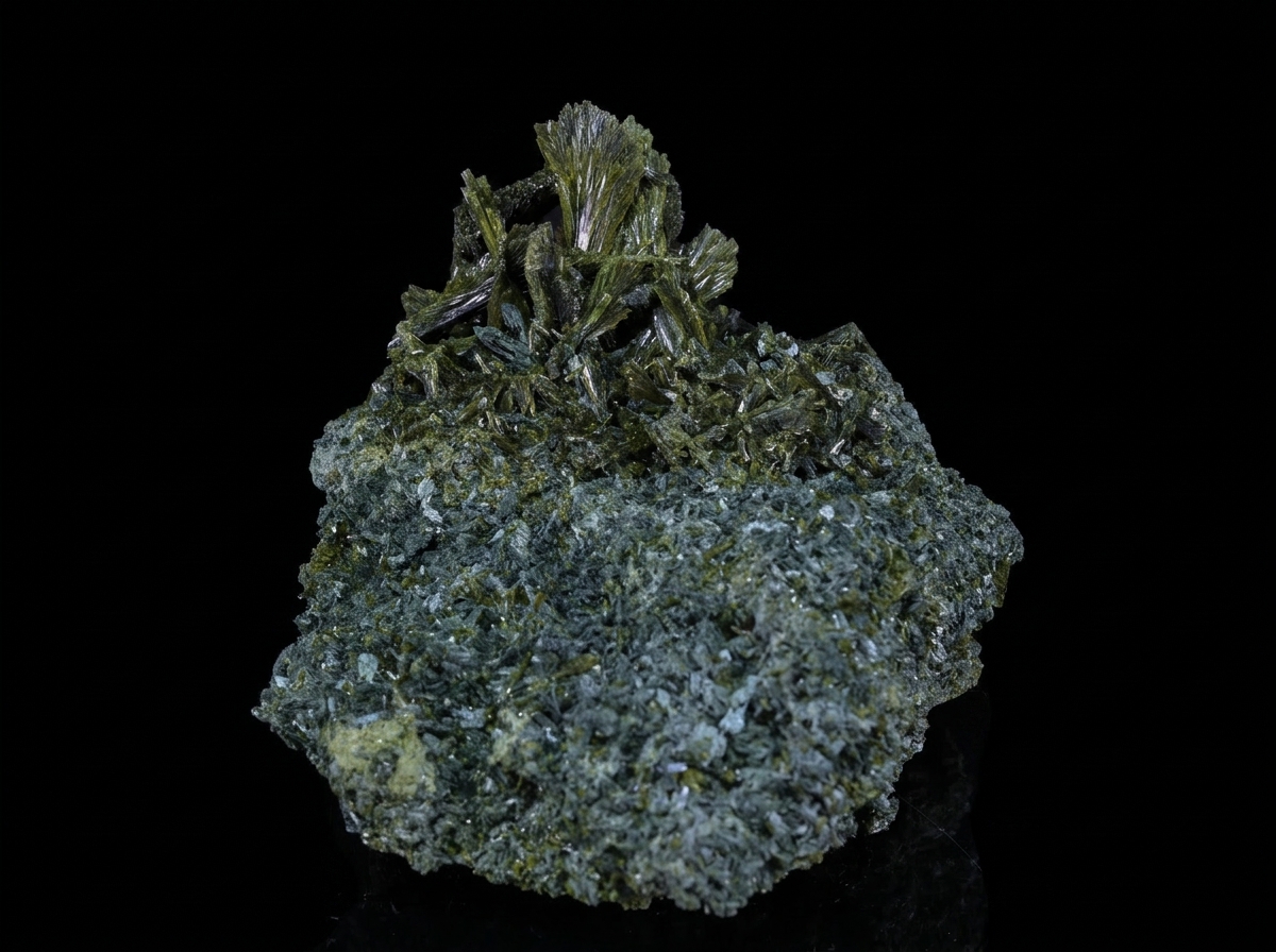 Oliwkowo-zielony epidot z Pakistanu - 8,5cm