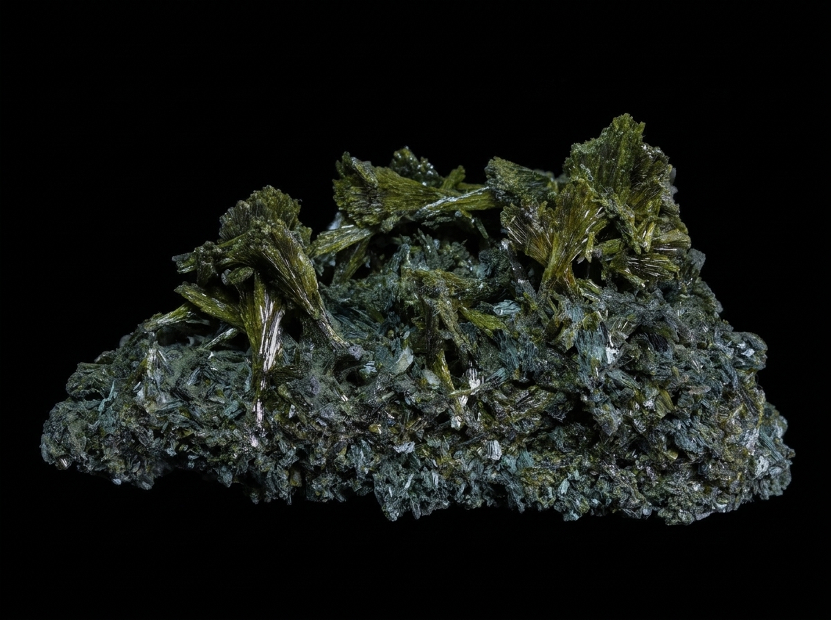 Oliwkowo-zielony epidot z Pakistanu - 9cm