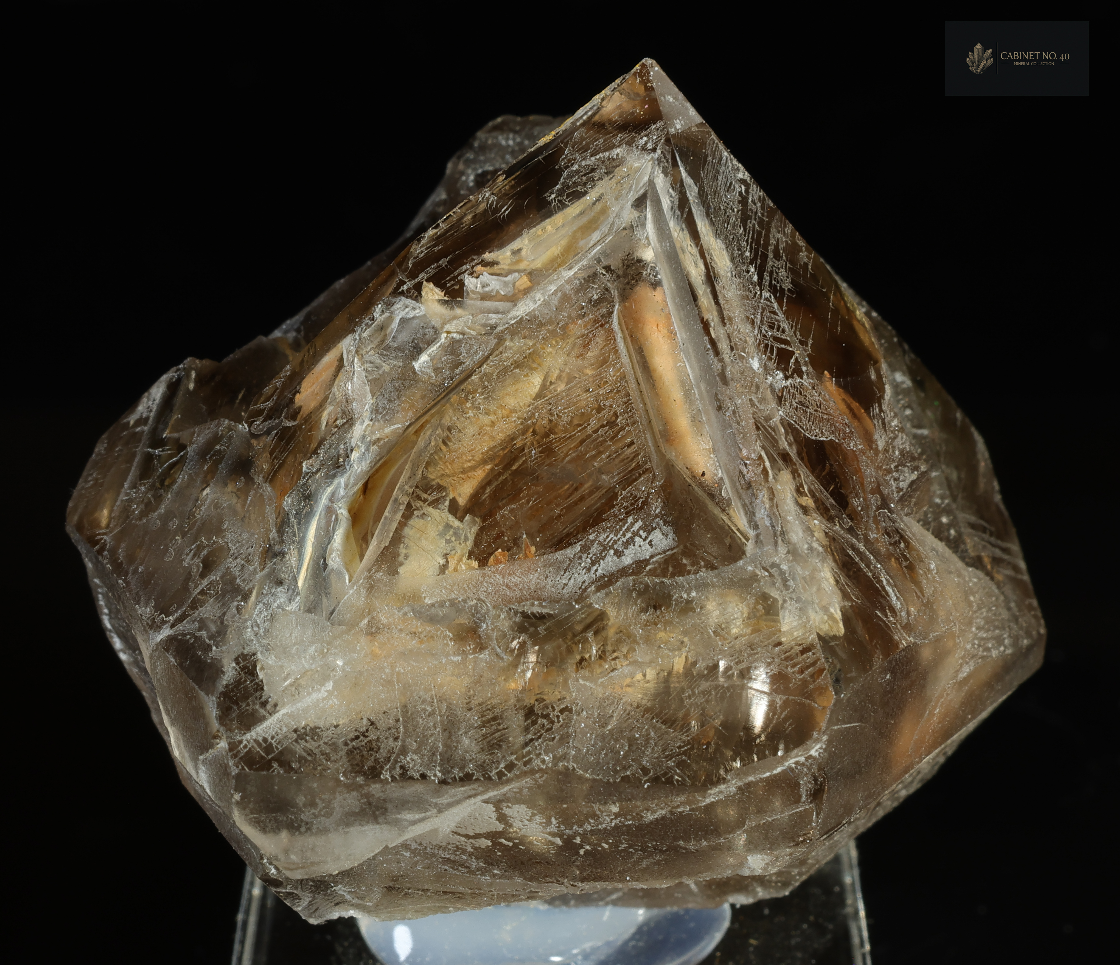 Smoky Quartz with Window Development