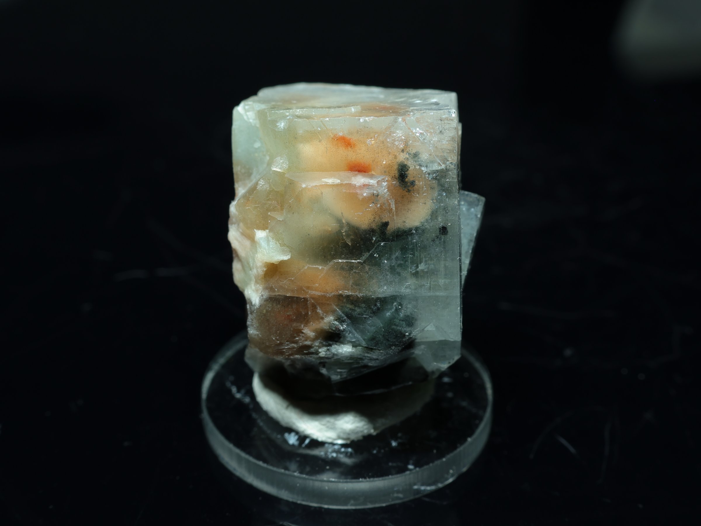 Transparent Apophyllite Crystal from Aurangabad, India
