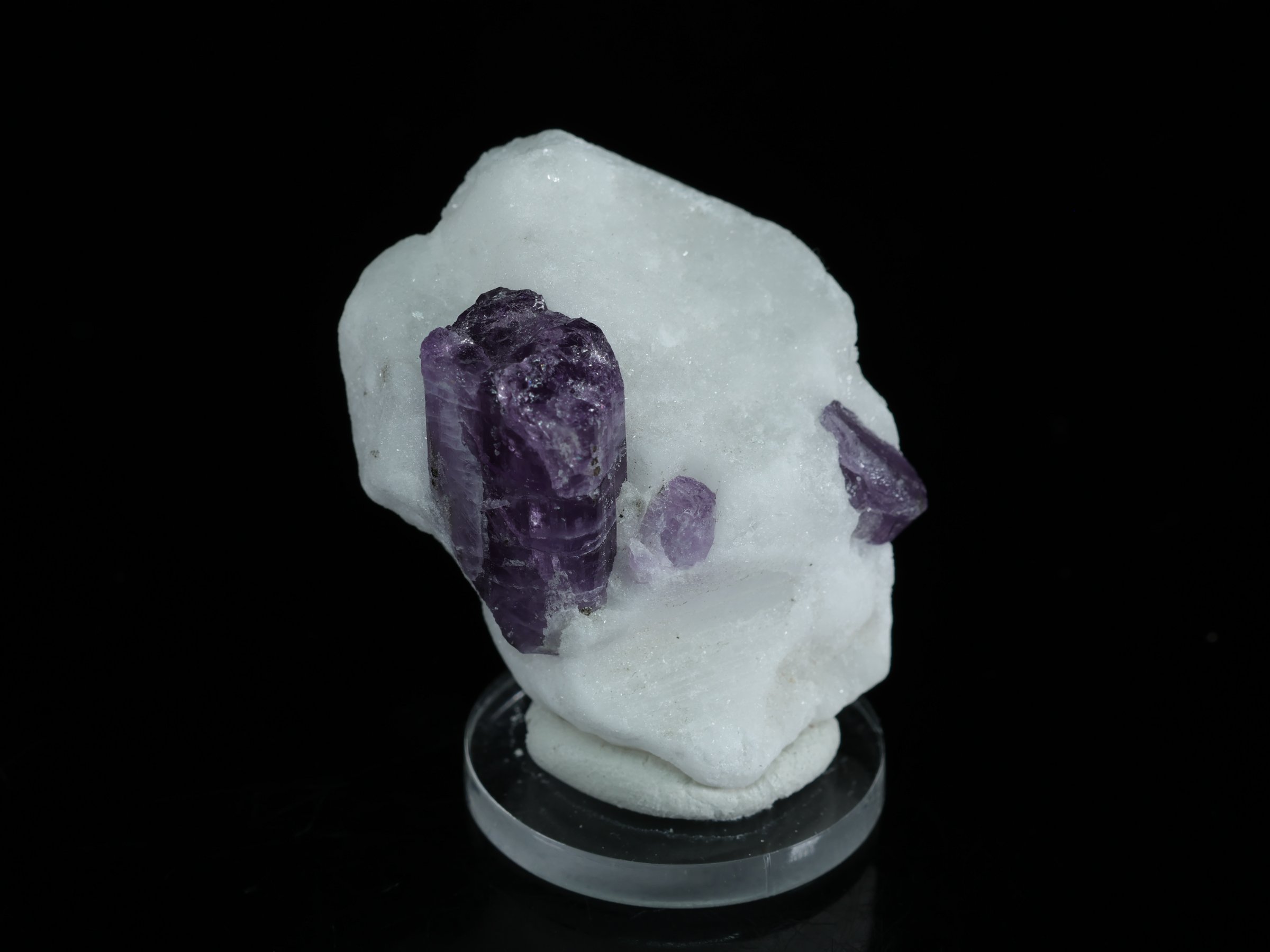 Purple Sodalite Crystal on Matrix from Afghanistan