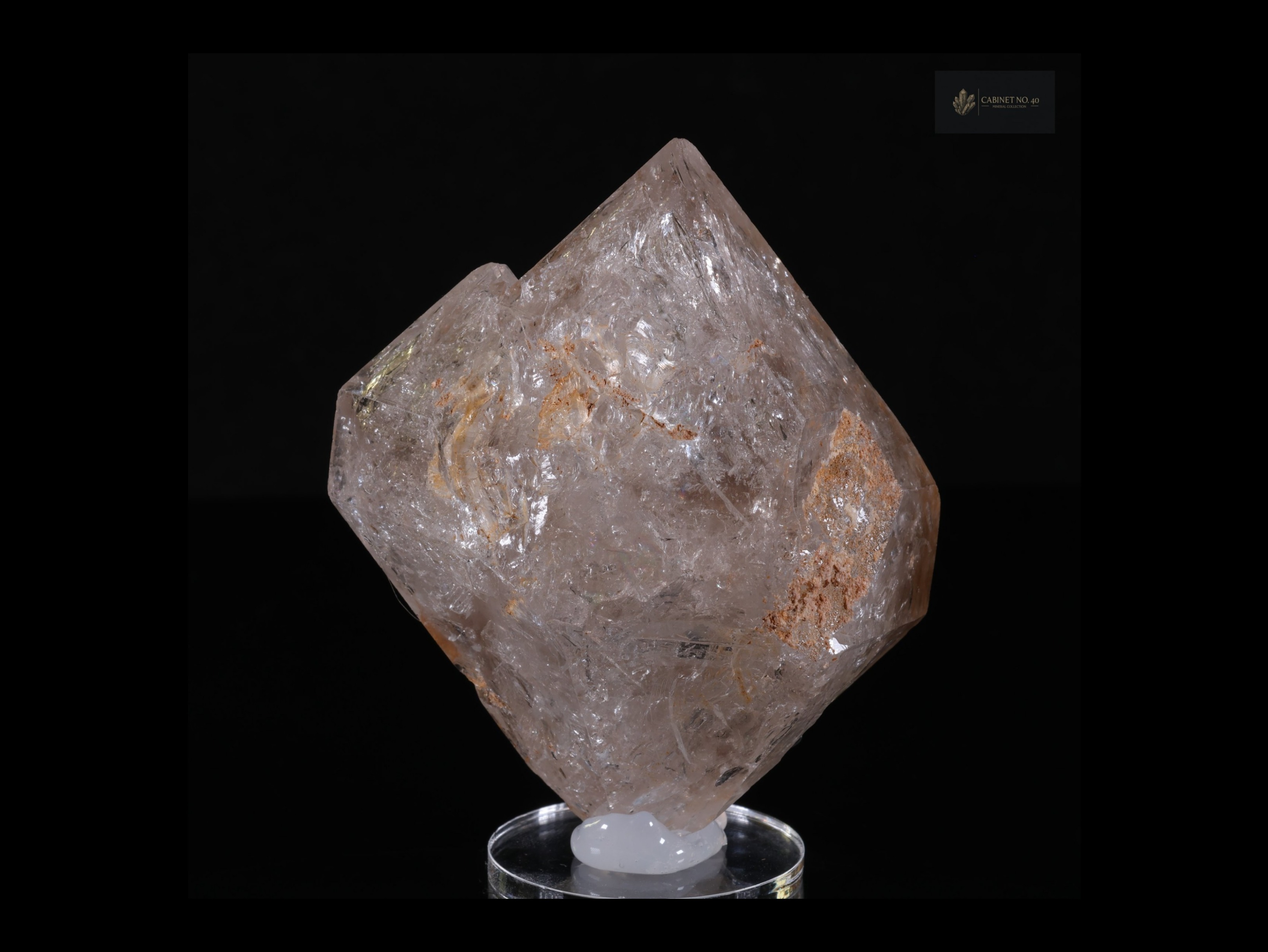 Smoky Quartz with Window Development