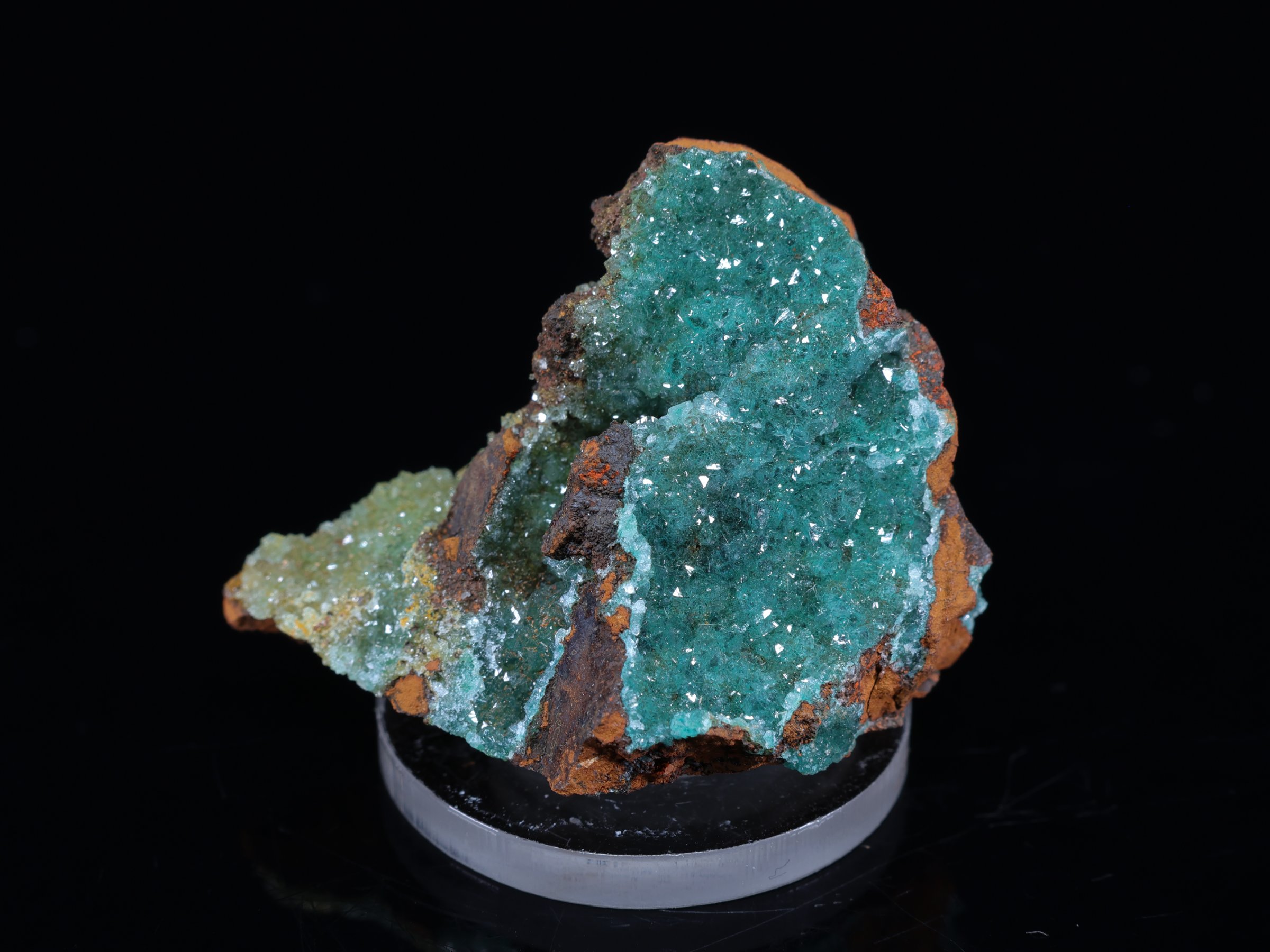 Copper Adamite from Ojuela Mine in Mexico - Ojuela Mine, Mapimí, Mapimí Municipality, Durango
