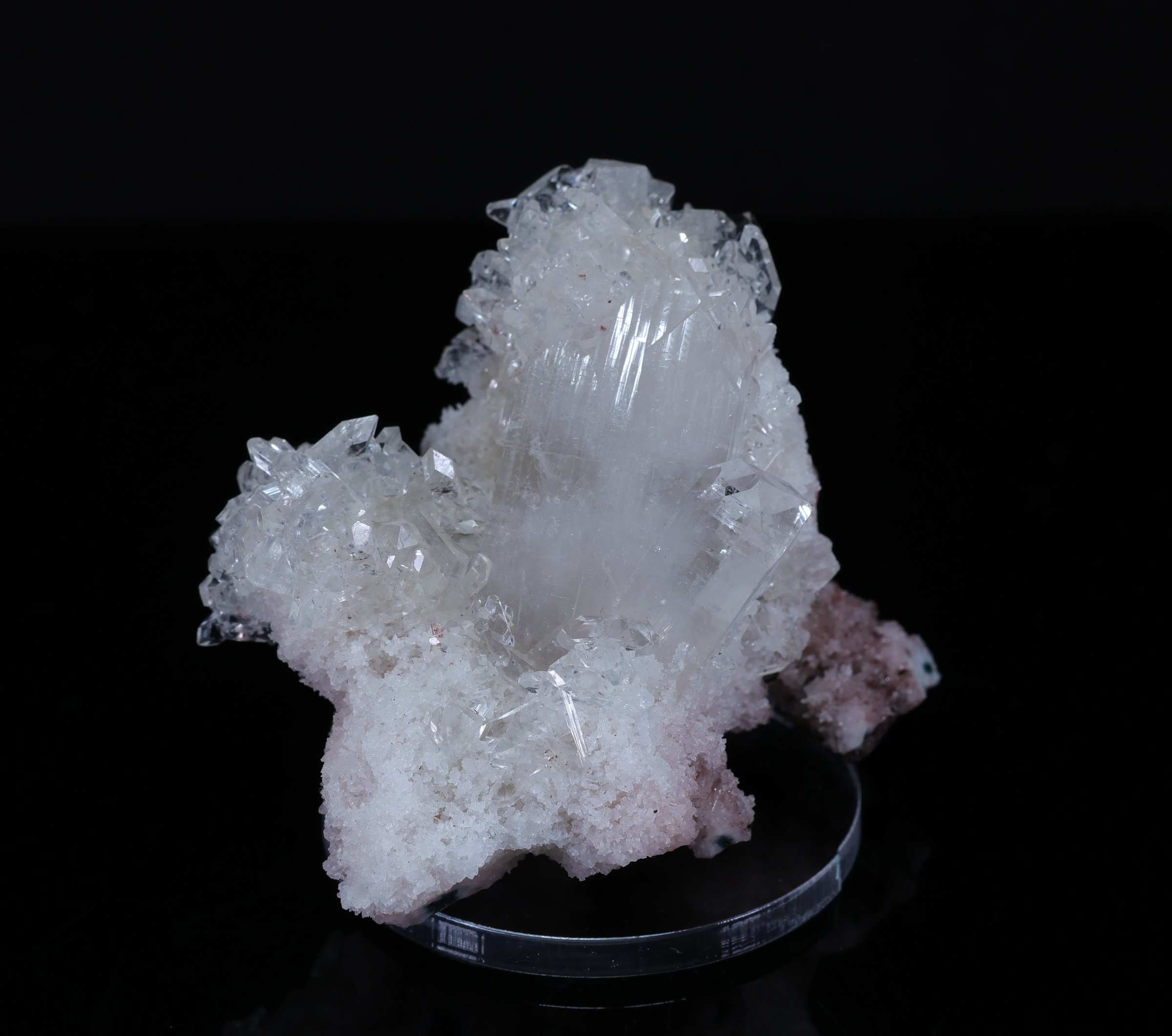 White Apophyllite from India