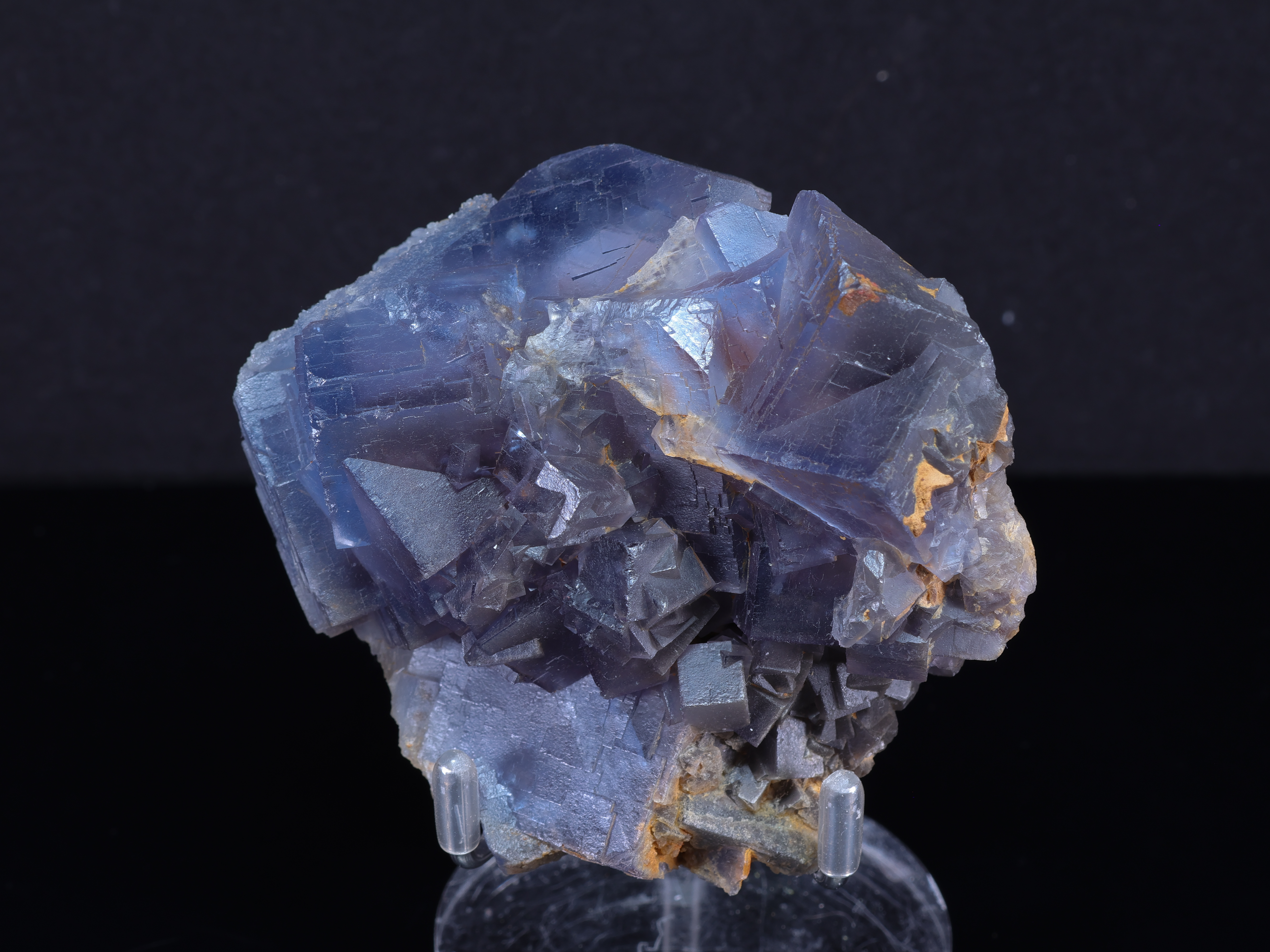Fluorita fioletowo-azul de Pakistán
