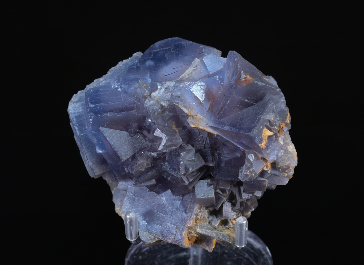 Fluorita fioletowo-azul de Pakistán