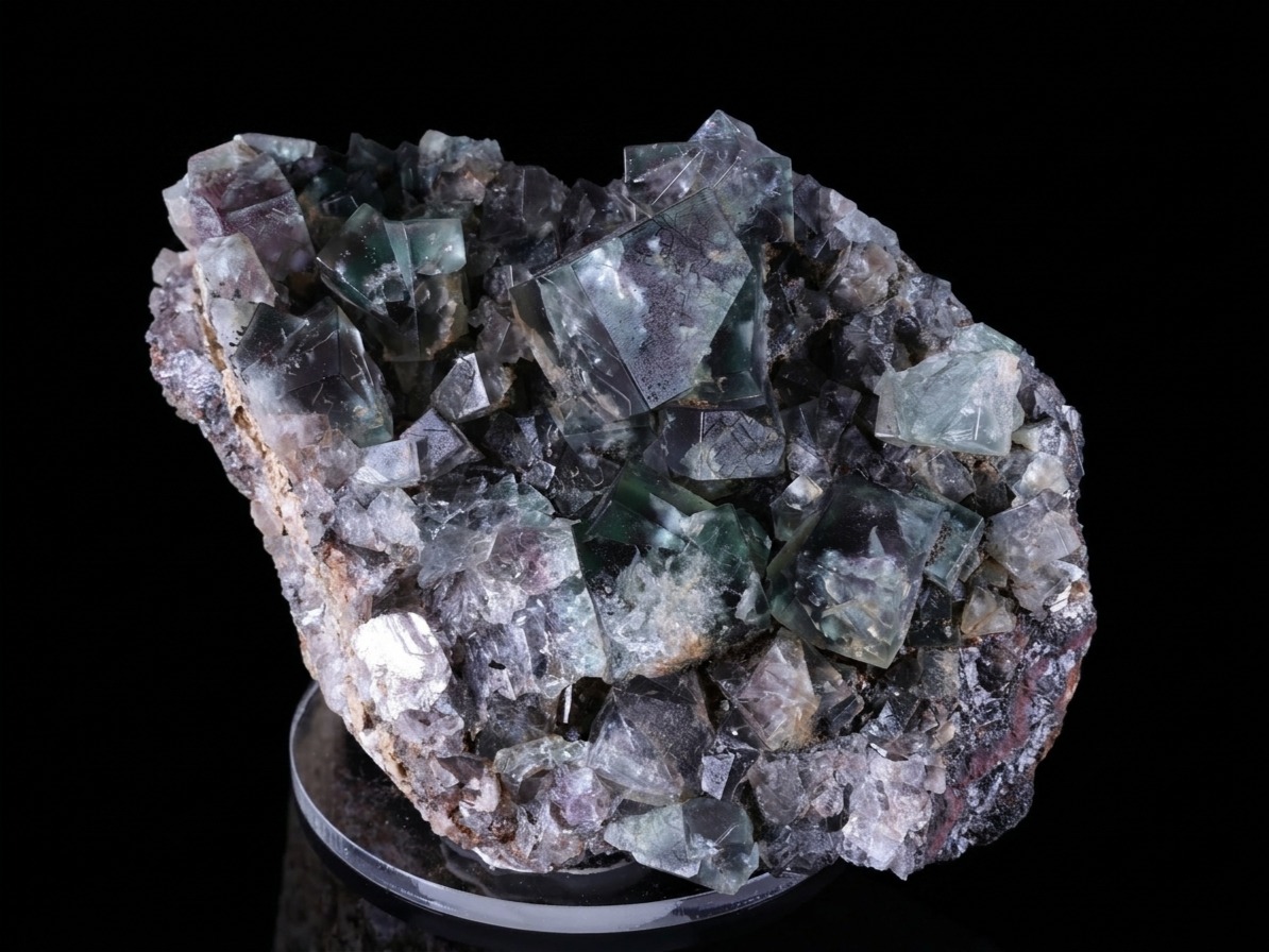 Green Fluorite from Eastgate Cement Quarry, Weardale