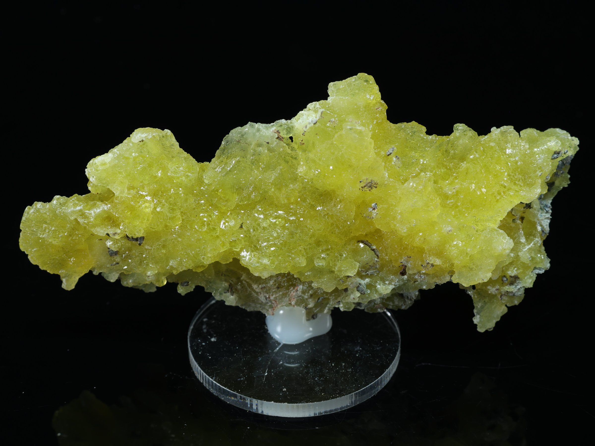 Jaskrawożółty brucyt z Pakistanu - 10,4 cm