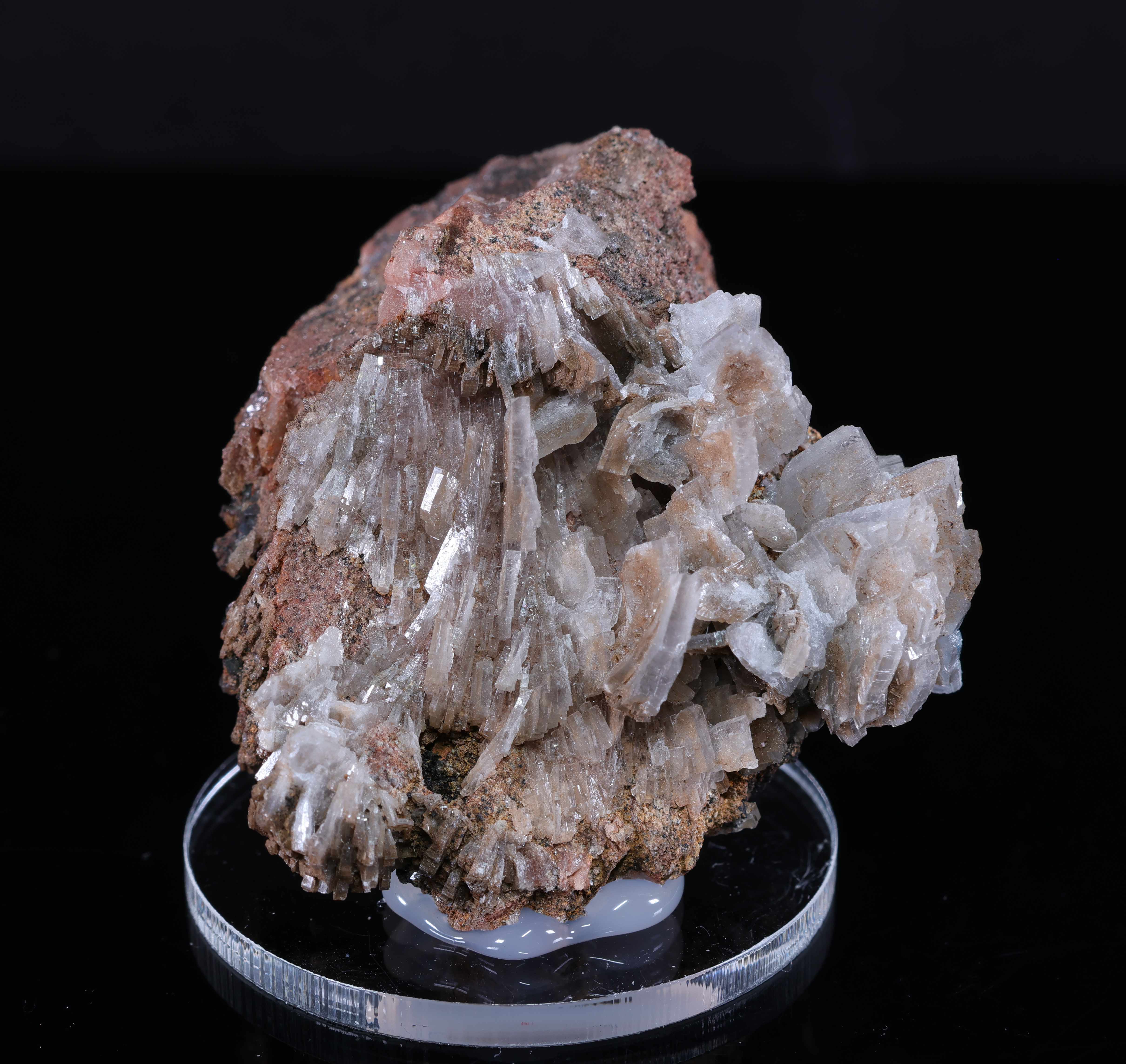 Tabular Barite Crystals from Hunan