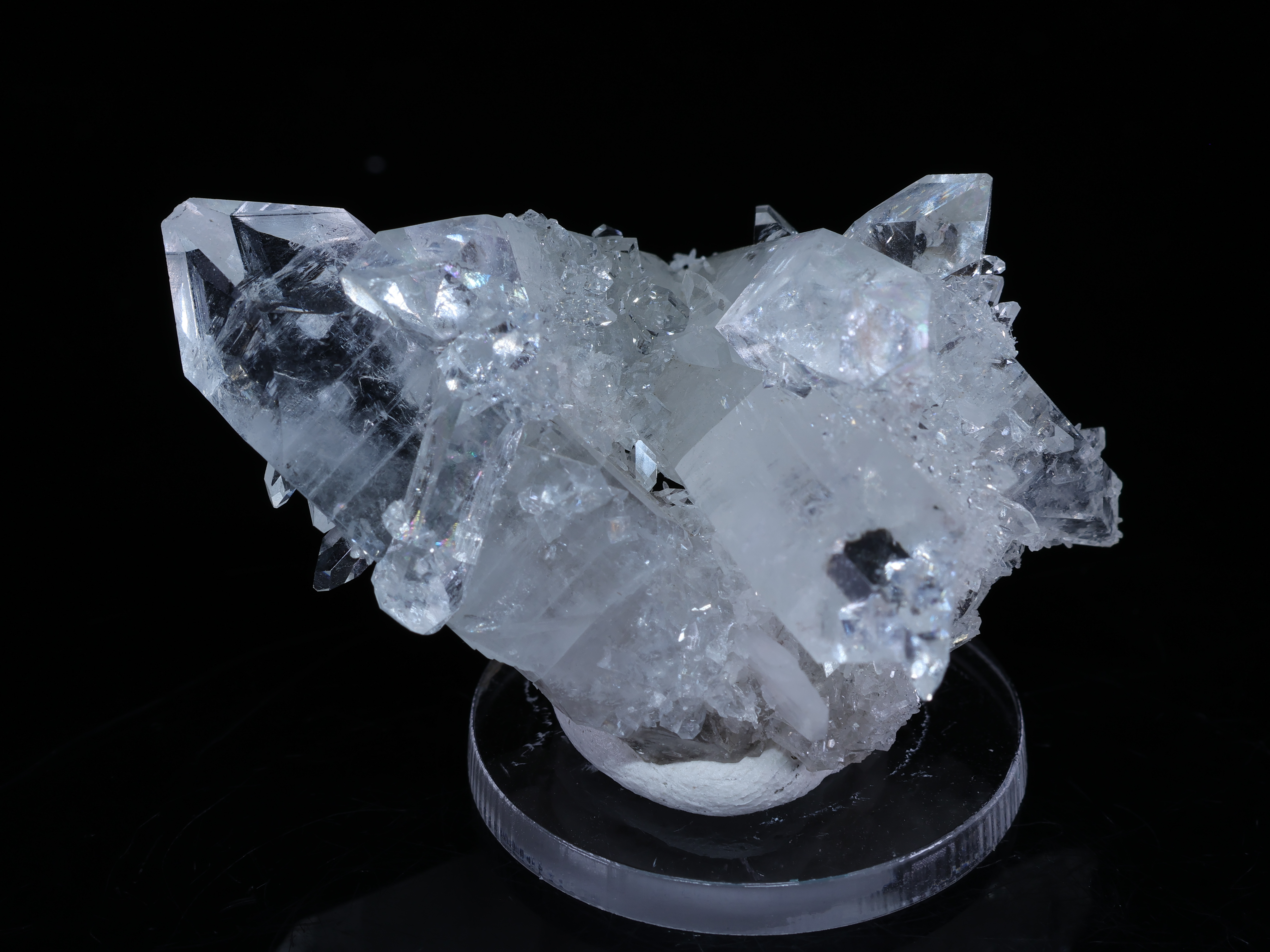 Przejrzysty apofyllit z Maharasztry - 5.1cm