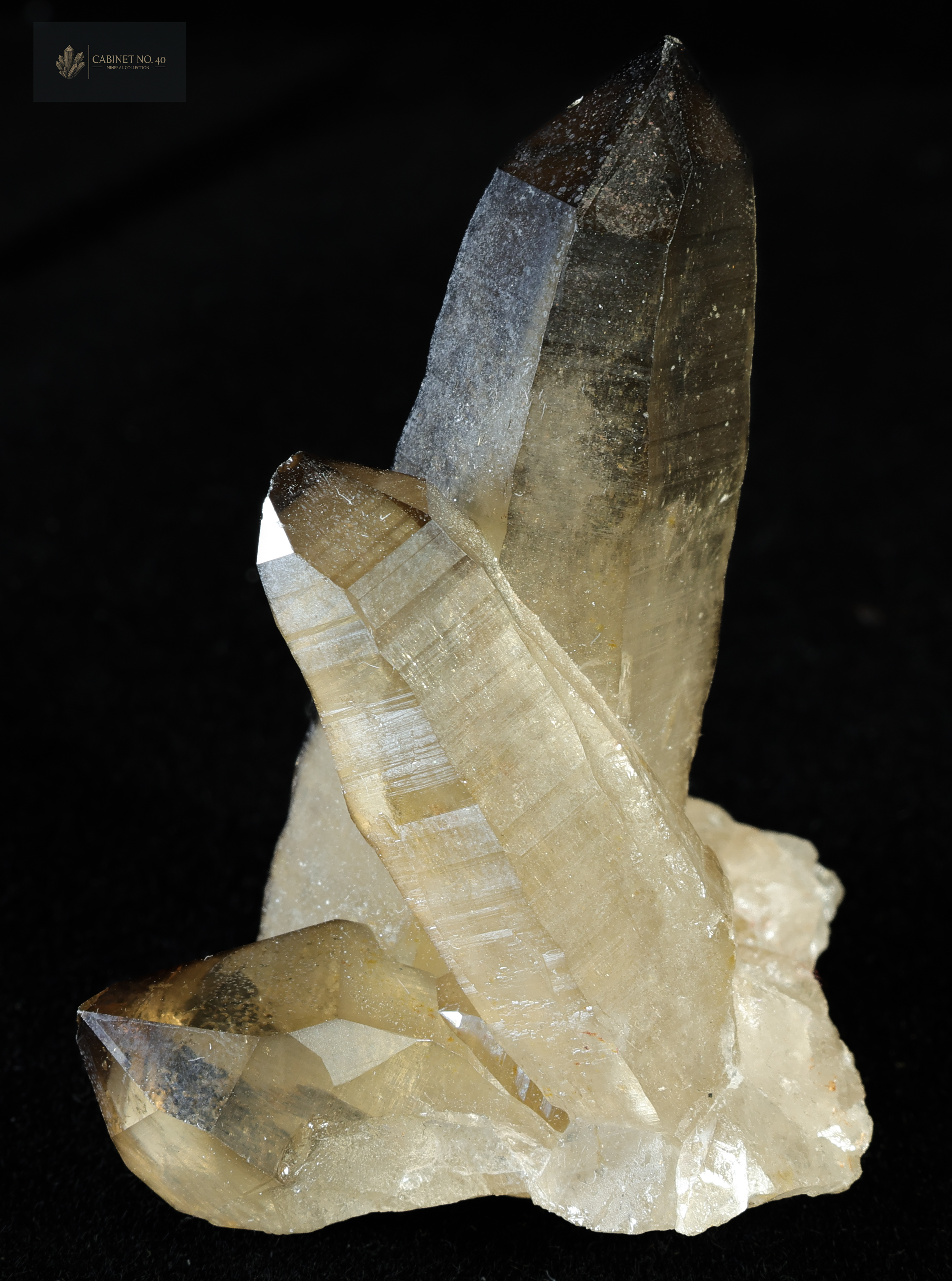 Smoky Quartz from Erongo Mountains in Namibia
