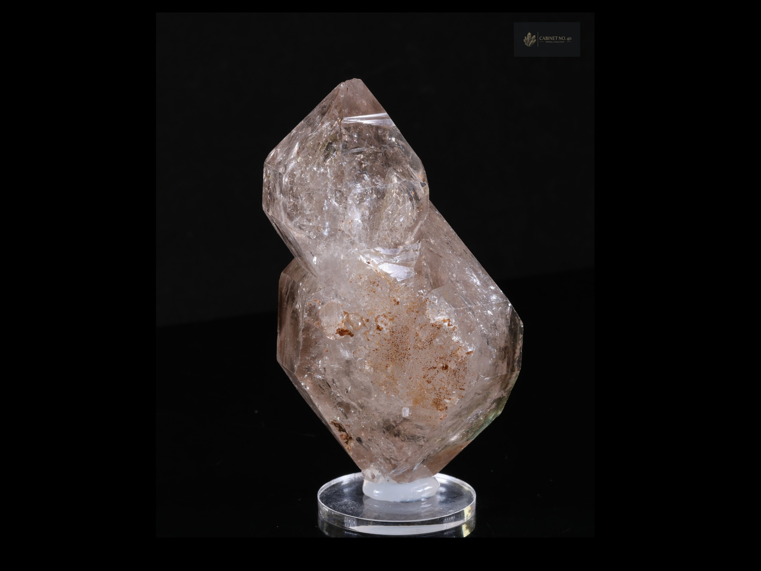 Smoky Quartz with Window Development