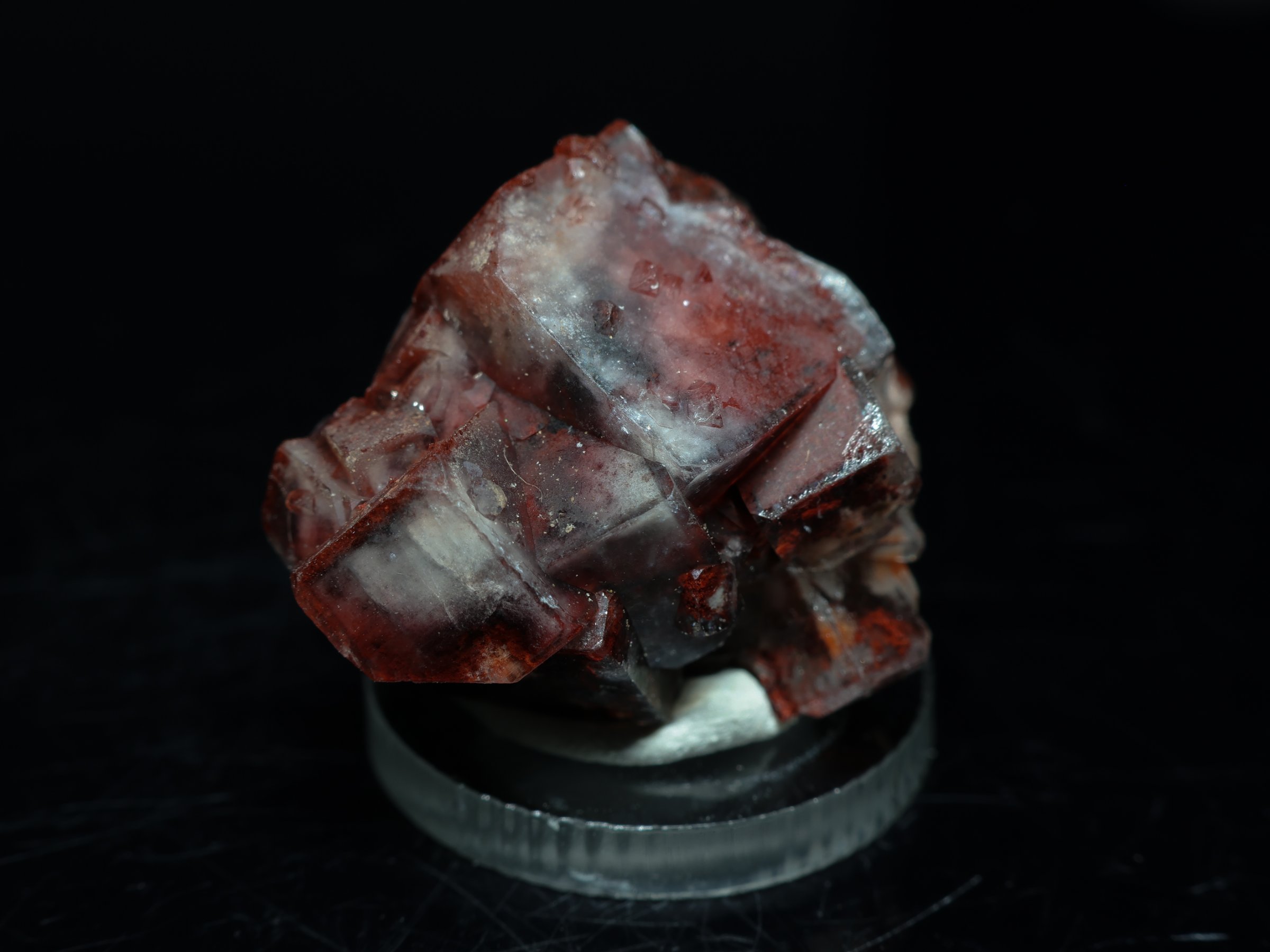 Red-brown Apophyllite from Aurangabad, India