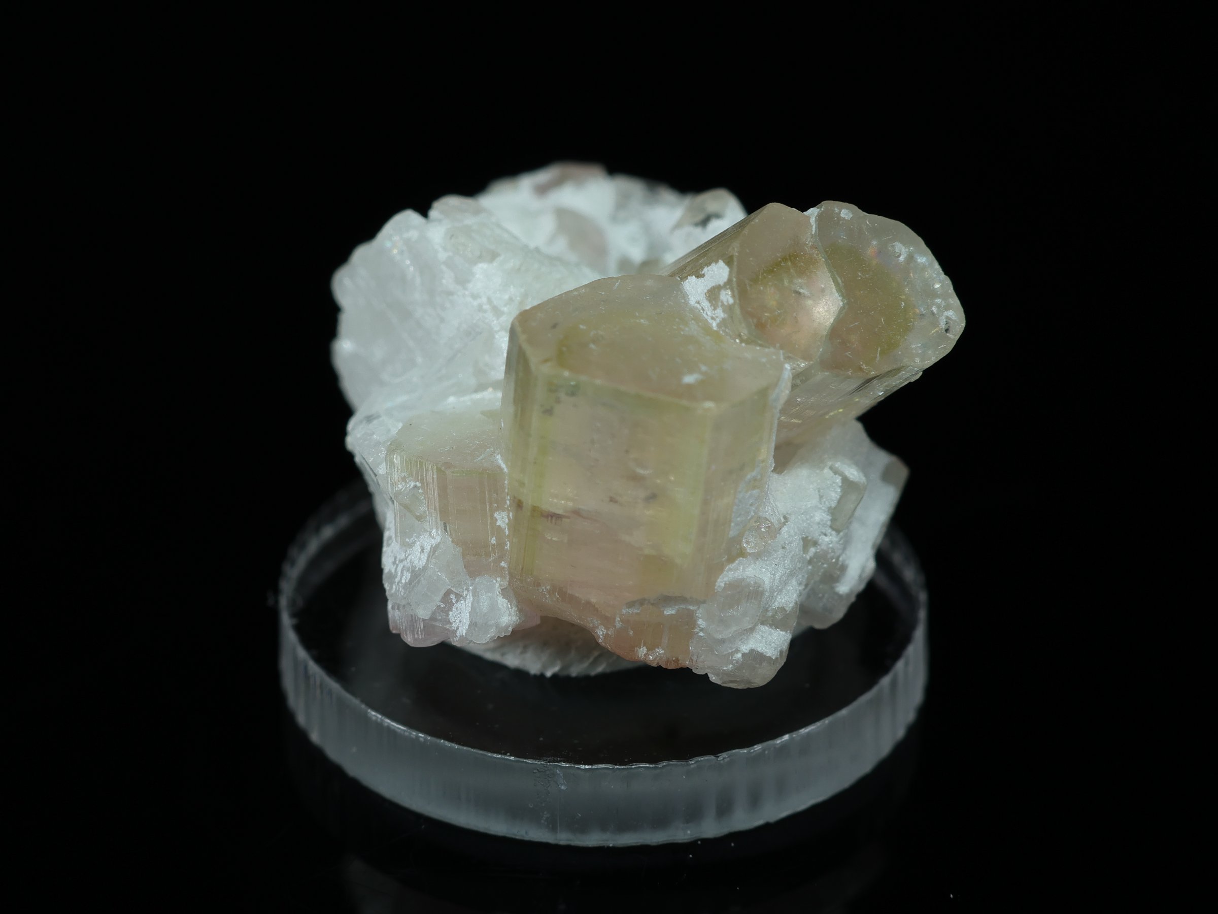 Tourmaline Crystals on Matrix from Afghanistan