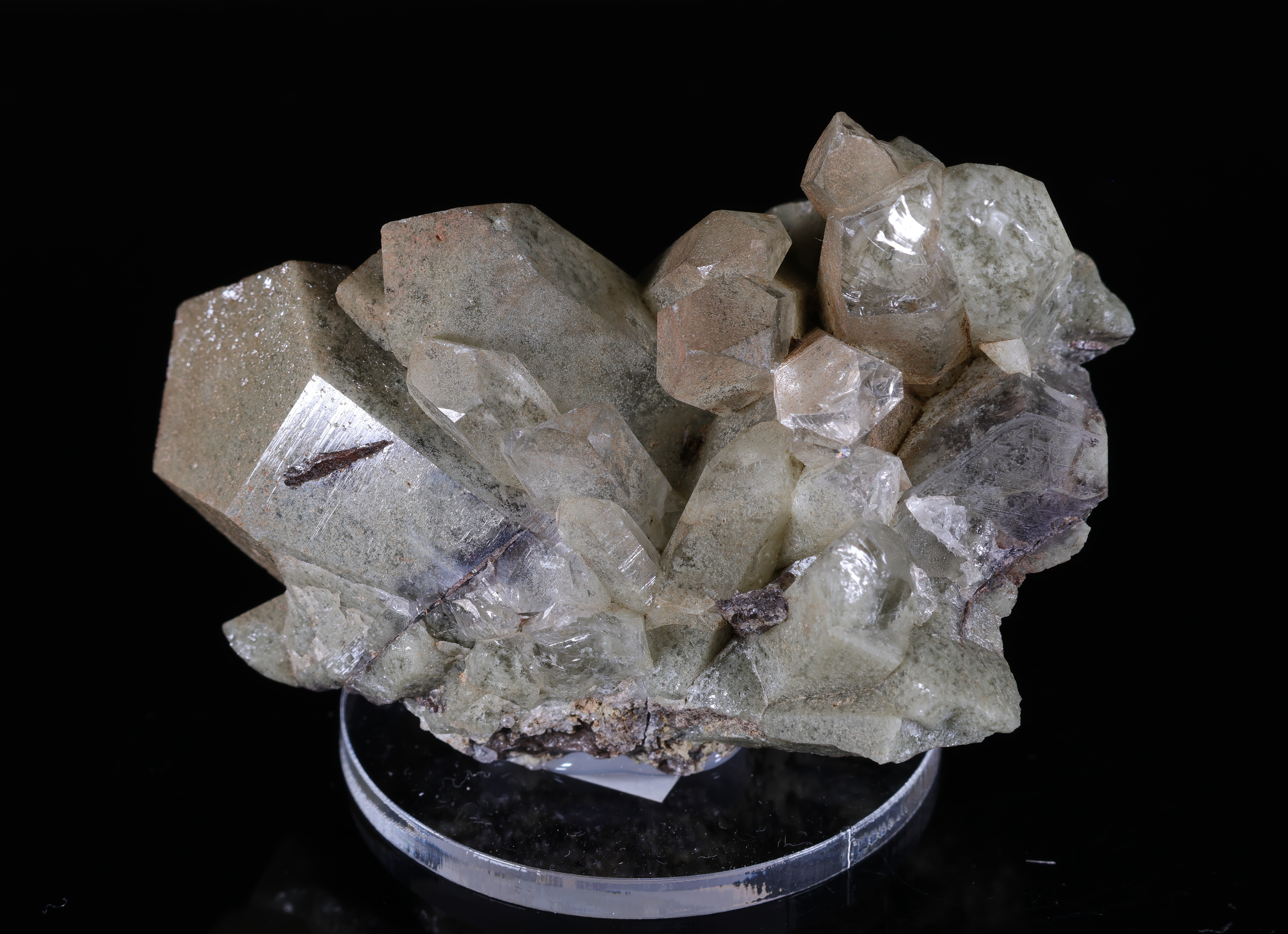 Kwarc z chlorytem z Kharan w Pakistanie - Kharan, Baluchistan