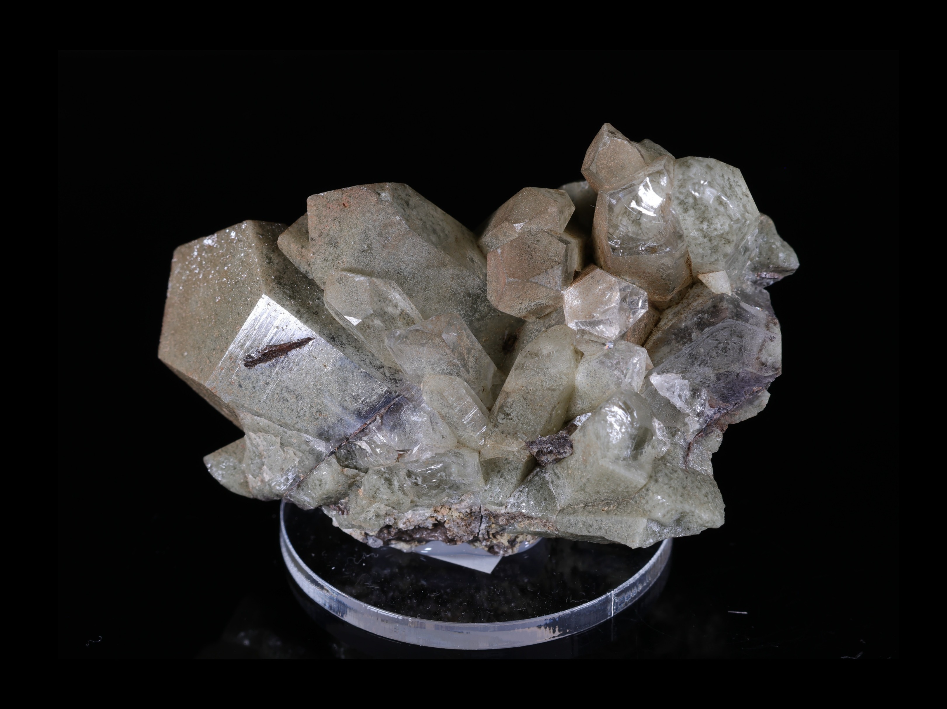 Kwarc z chlorytem z Kharan w Pakistanie