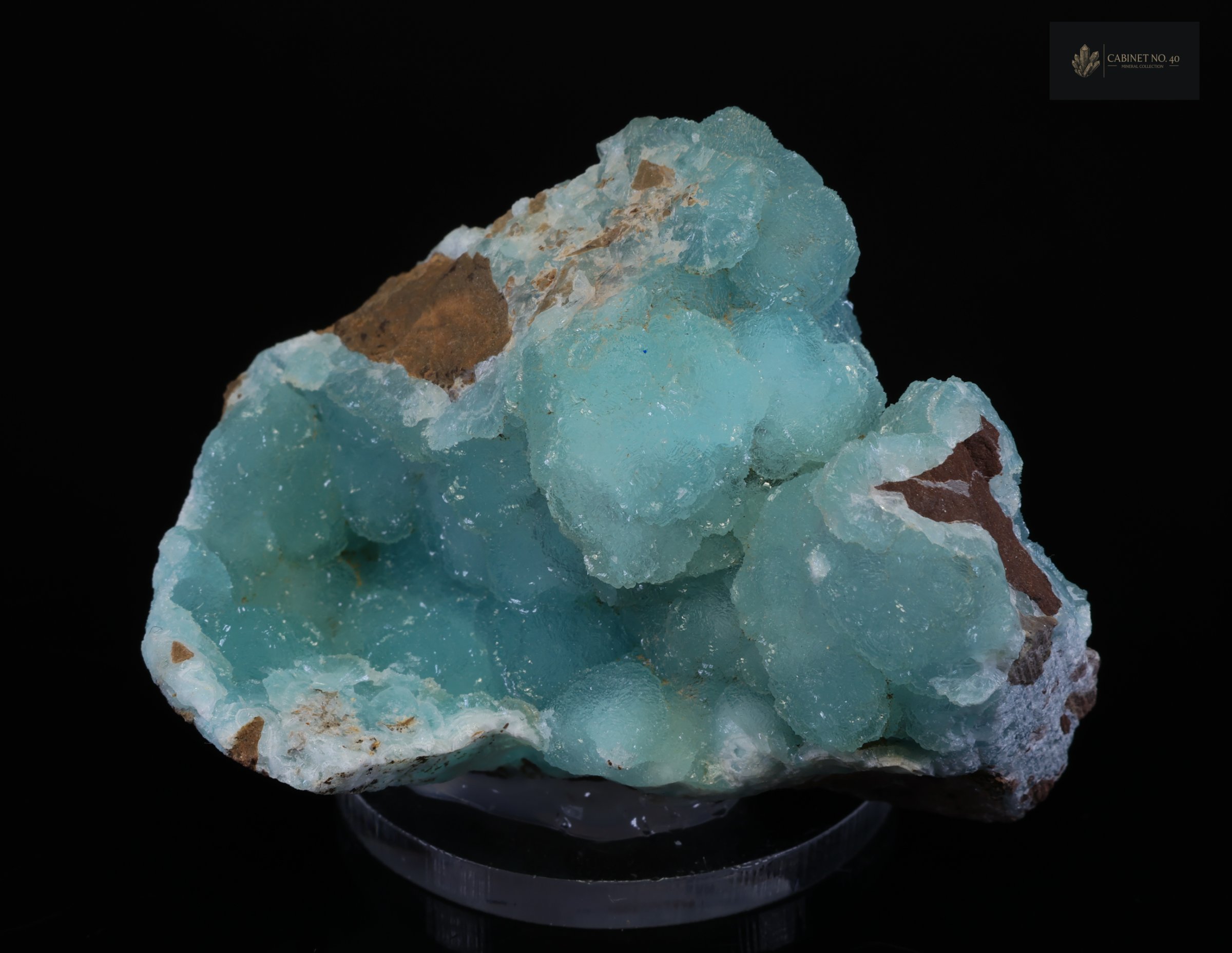 Blue Hemimorphite from Palabanda Quarries