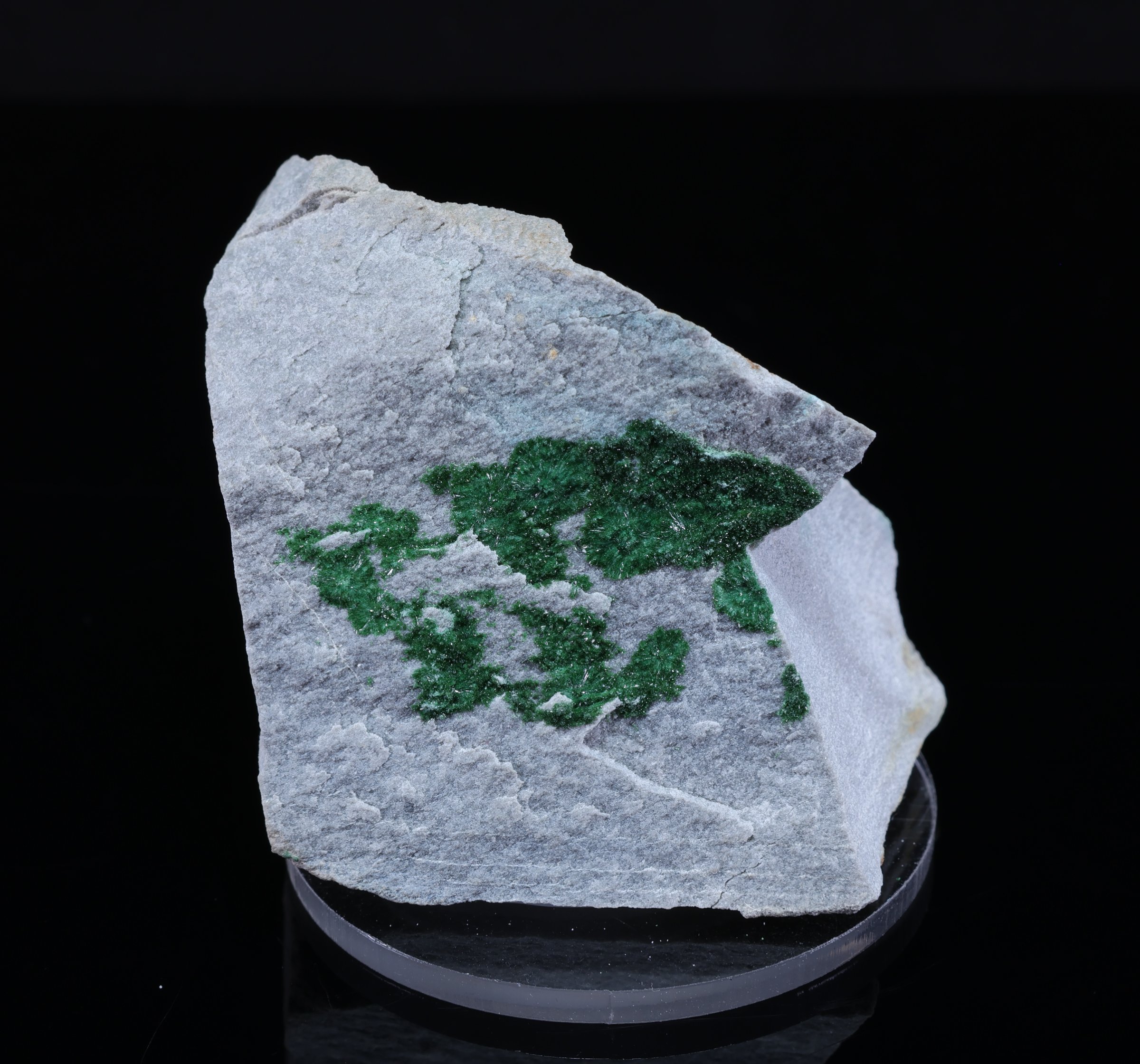 Green Olivine Crystals from Fiñana