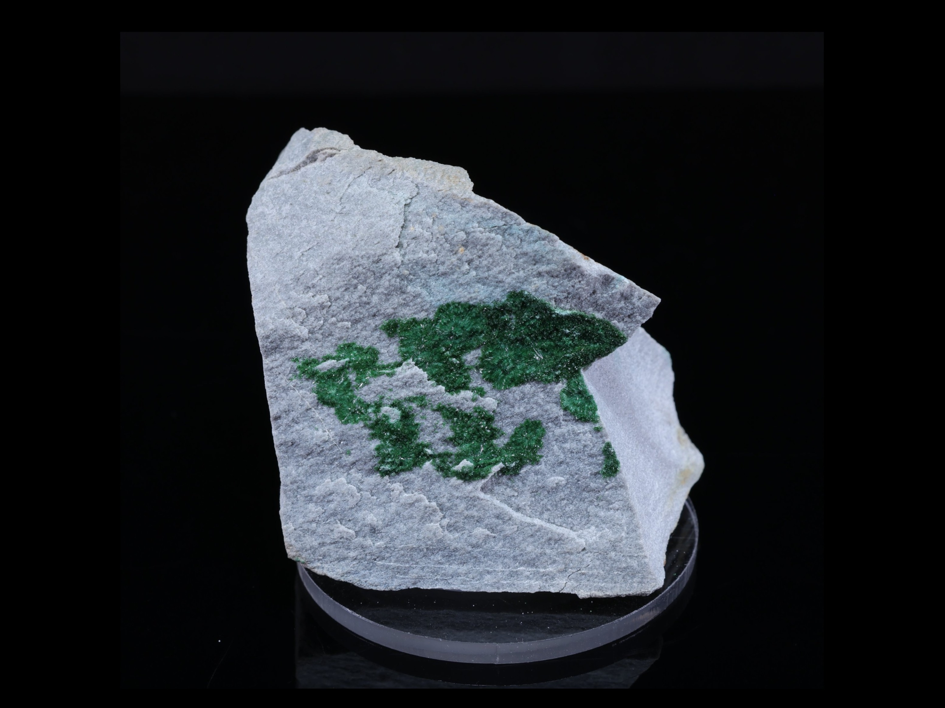 Green Olivine Crystals from Fiñana