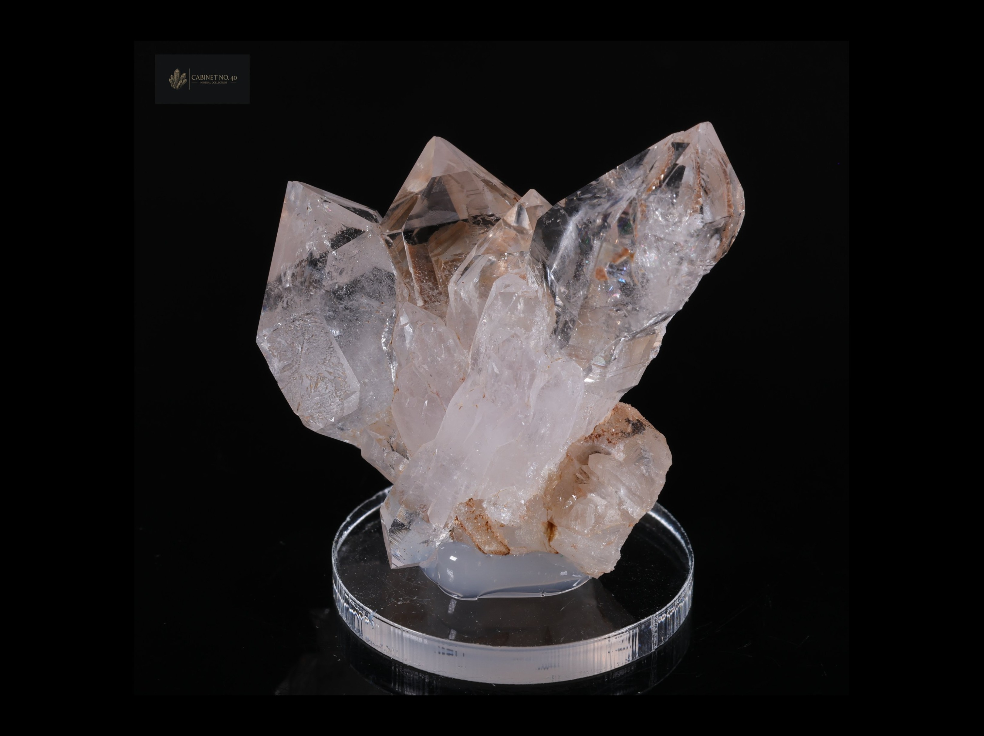 Collector's Transparent Quartz from Goboboseb