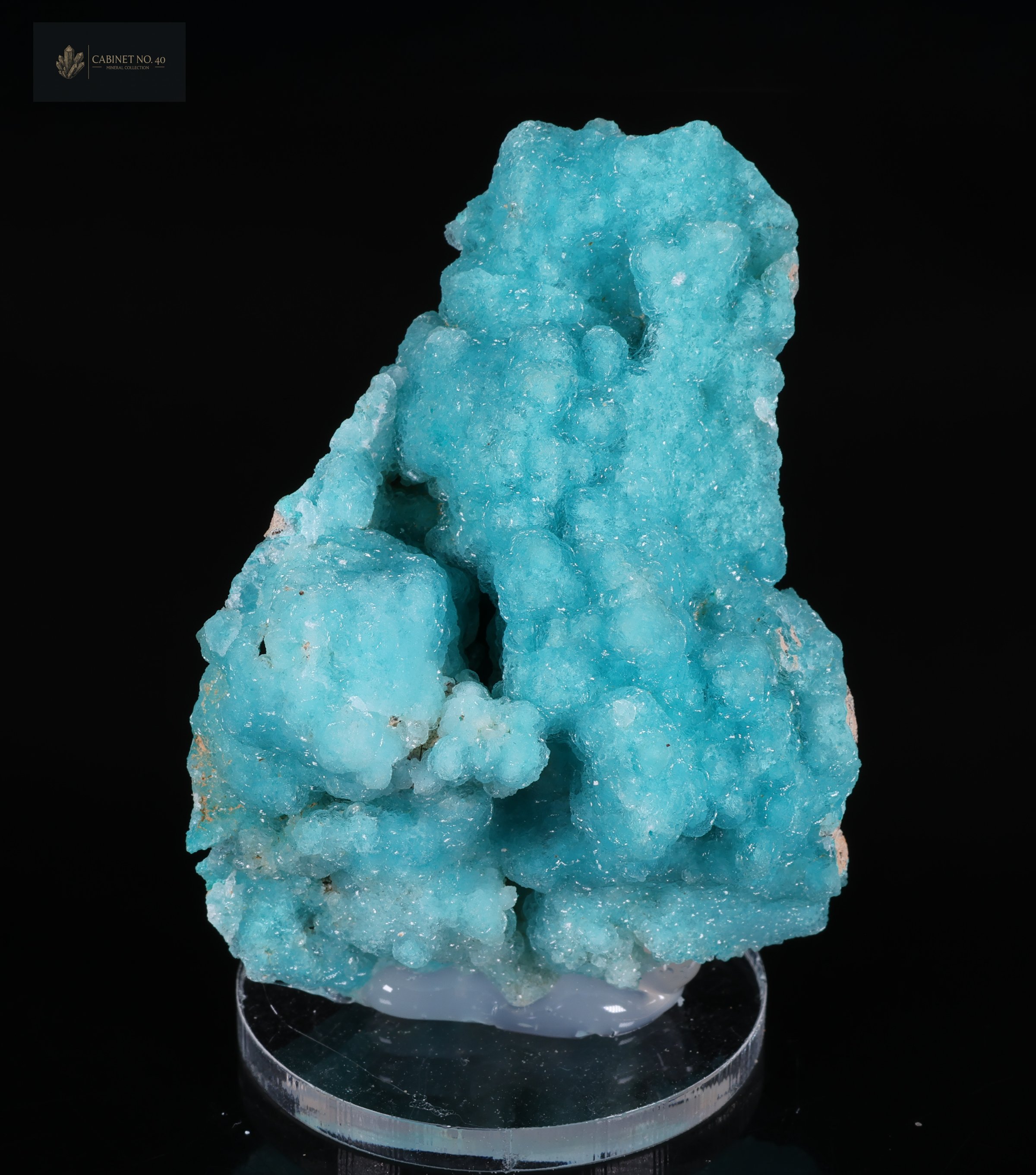 Blue Hemimorphite Botryoidal from Palabanda - 4.5cm