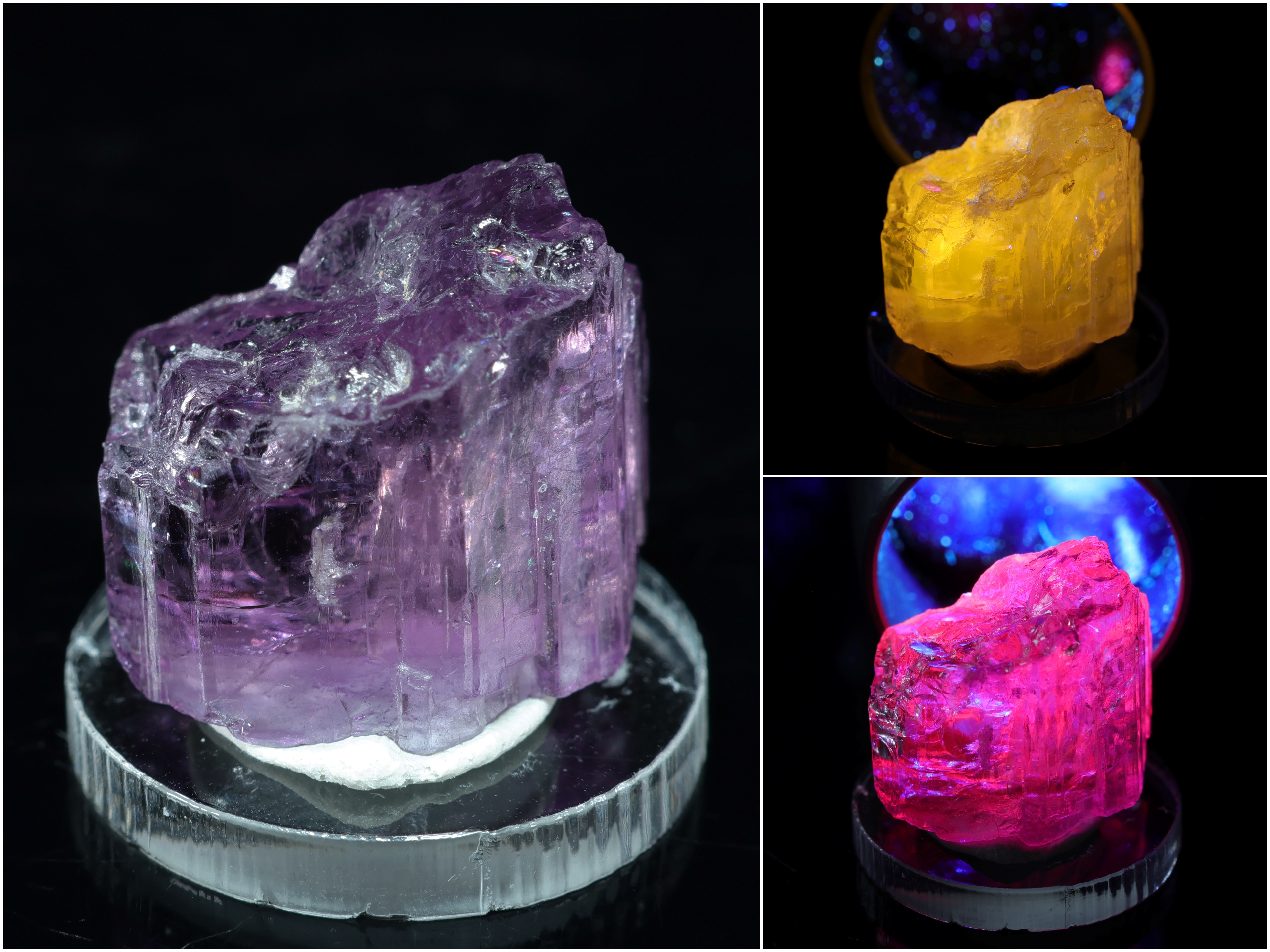 Kryształ skapolitu z fluorescencją z Afganistanu - 1,8 cm