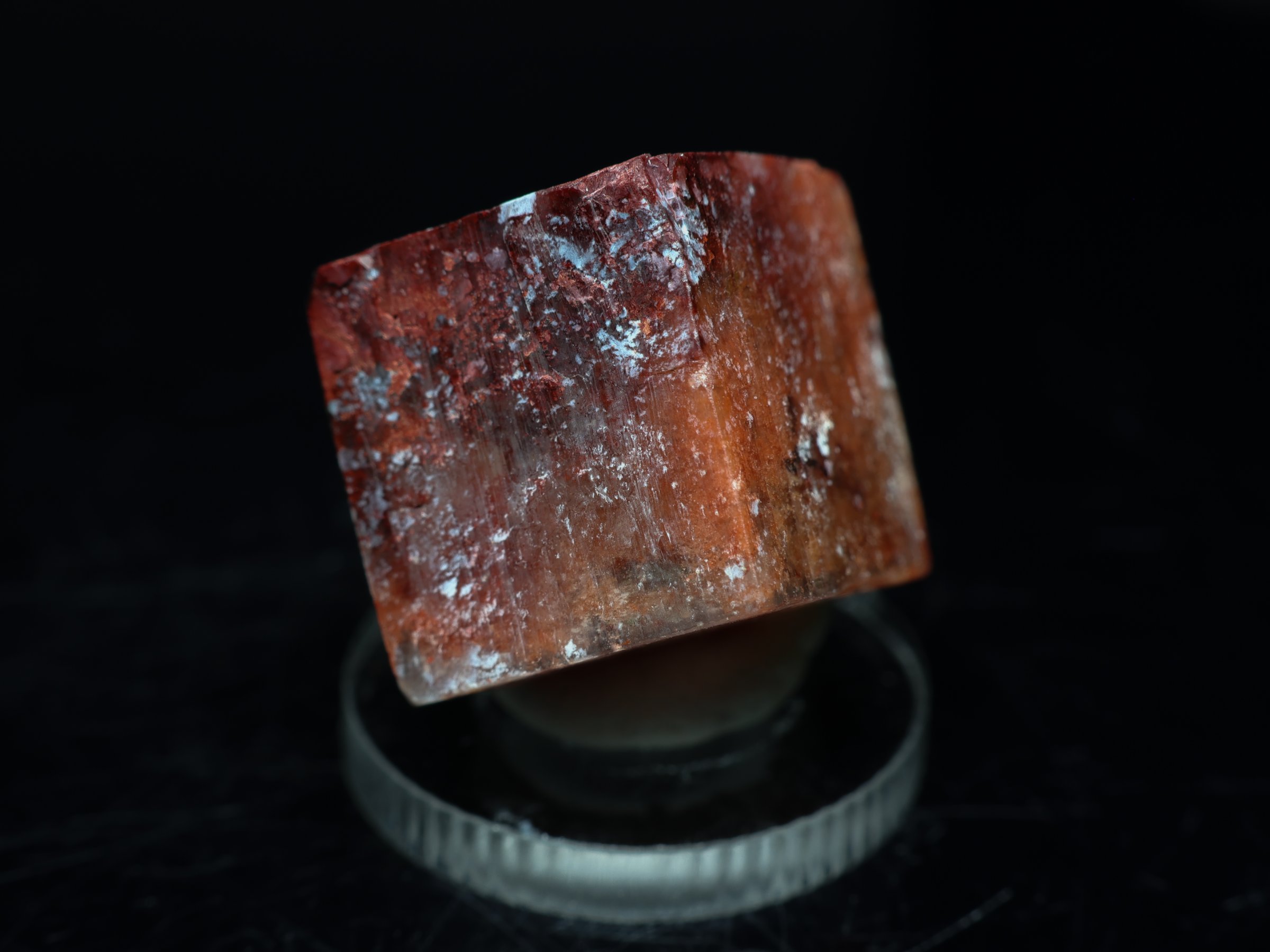 Reddish-brown Apophyllite Crystal from Aurangabad, India
