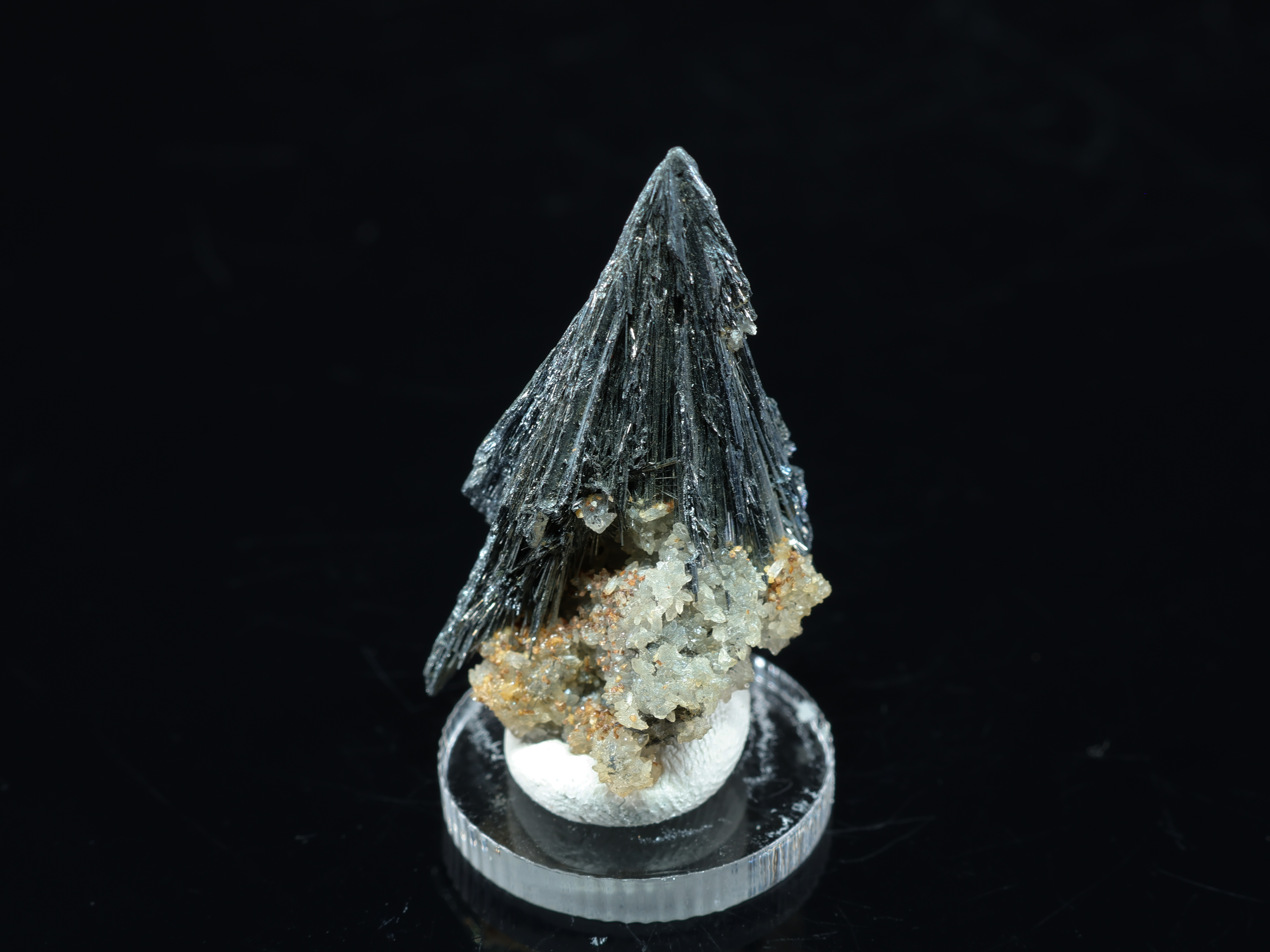 Stibnite Crystals from Herja Mine in Romania