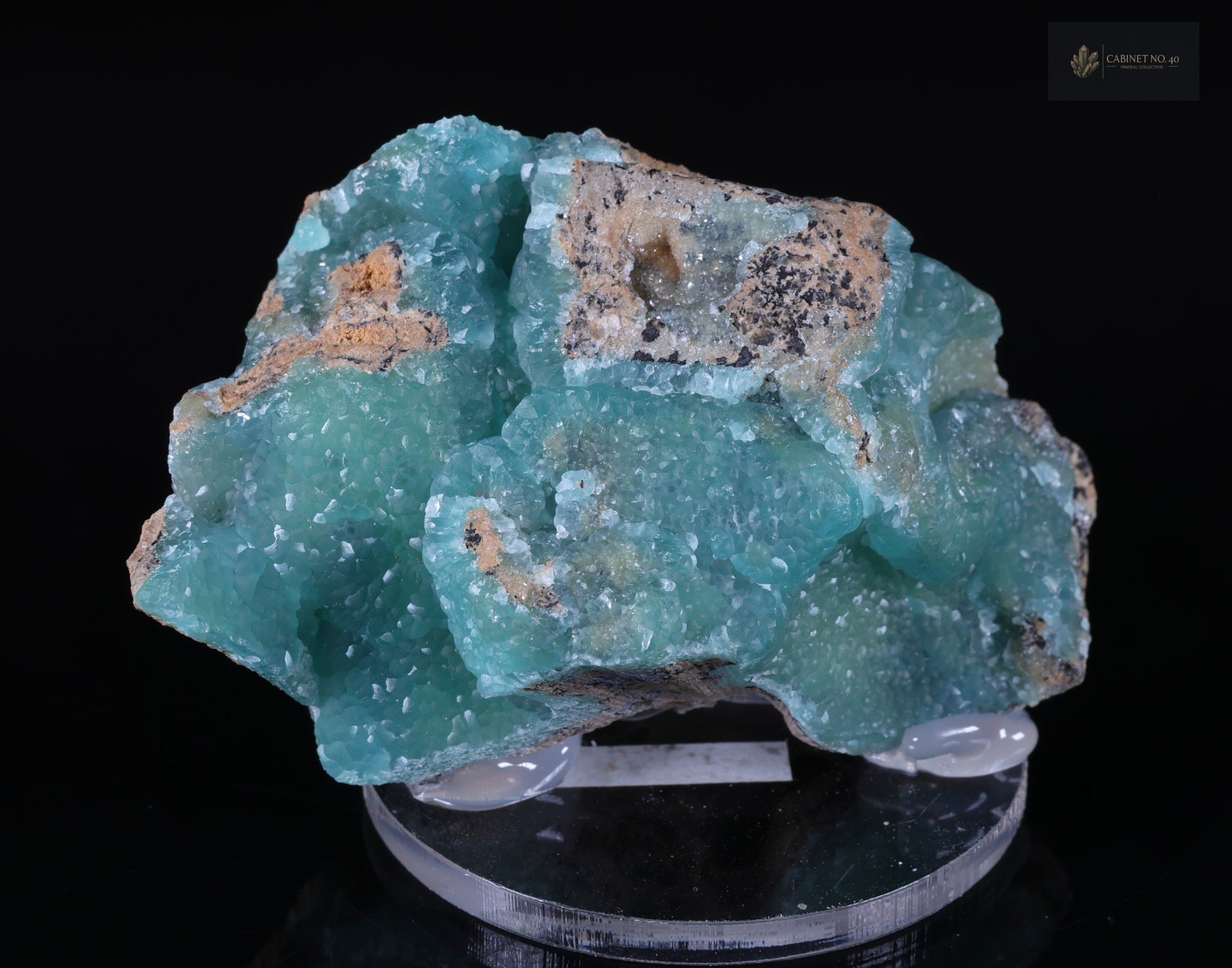Smithsonite from Yanga Koubenza