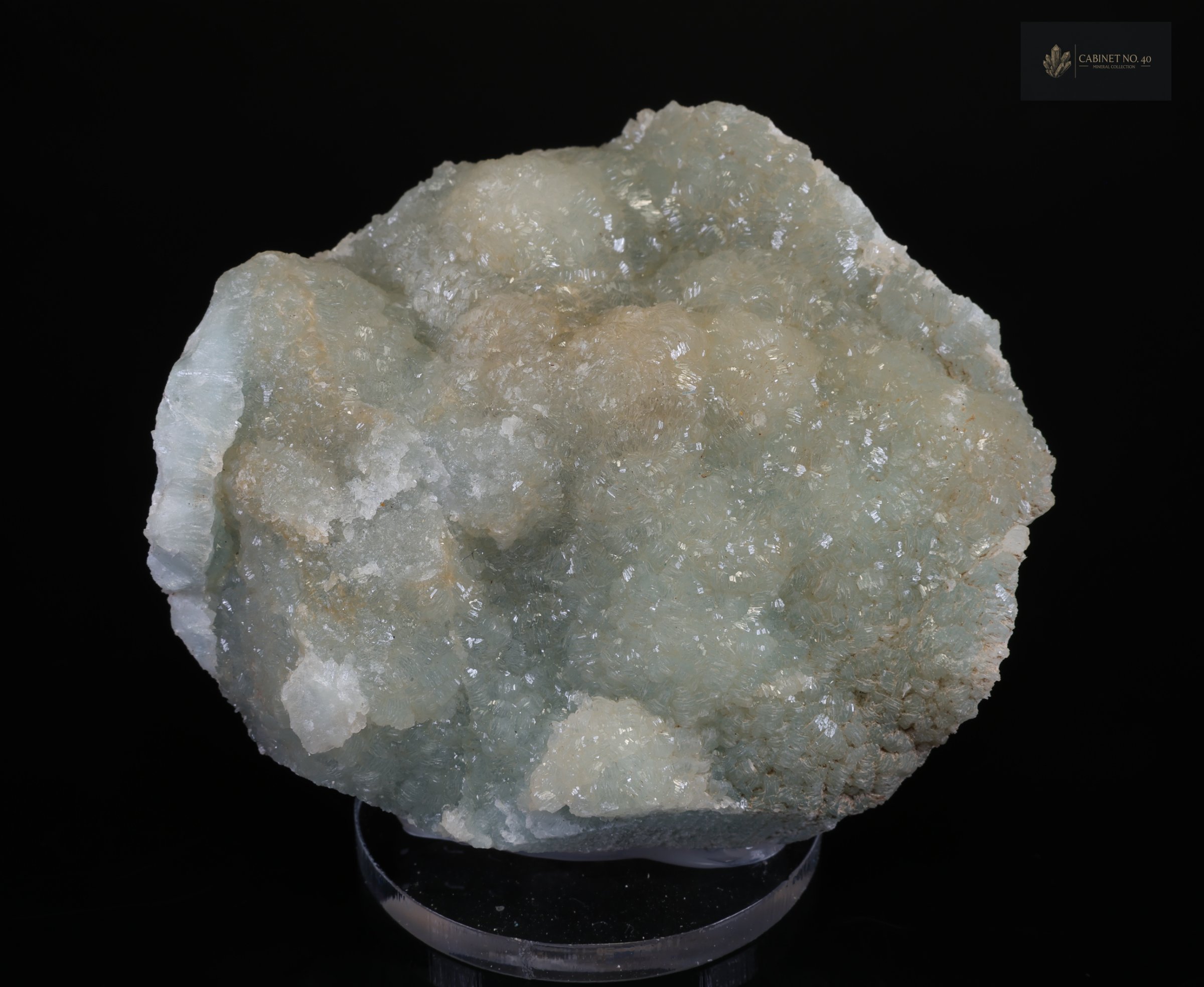 Green Hemimorphite from the Republic of the Congo - Mfouati Mine, Mfouati, Mfouati District, Bouenza Department