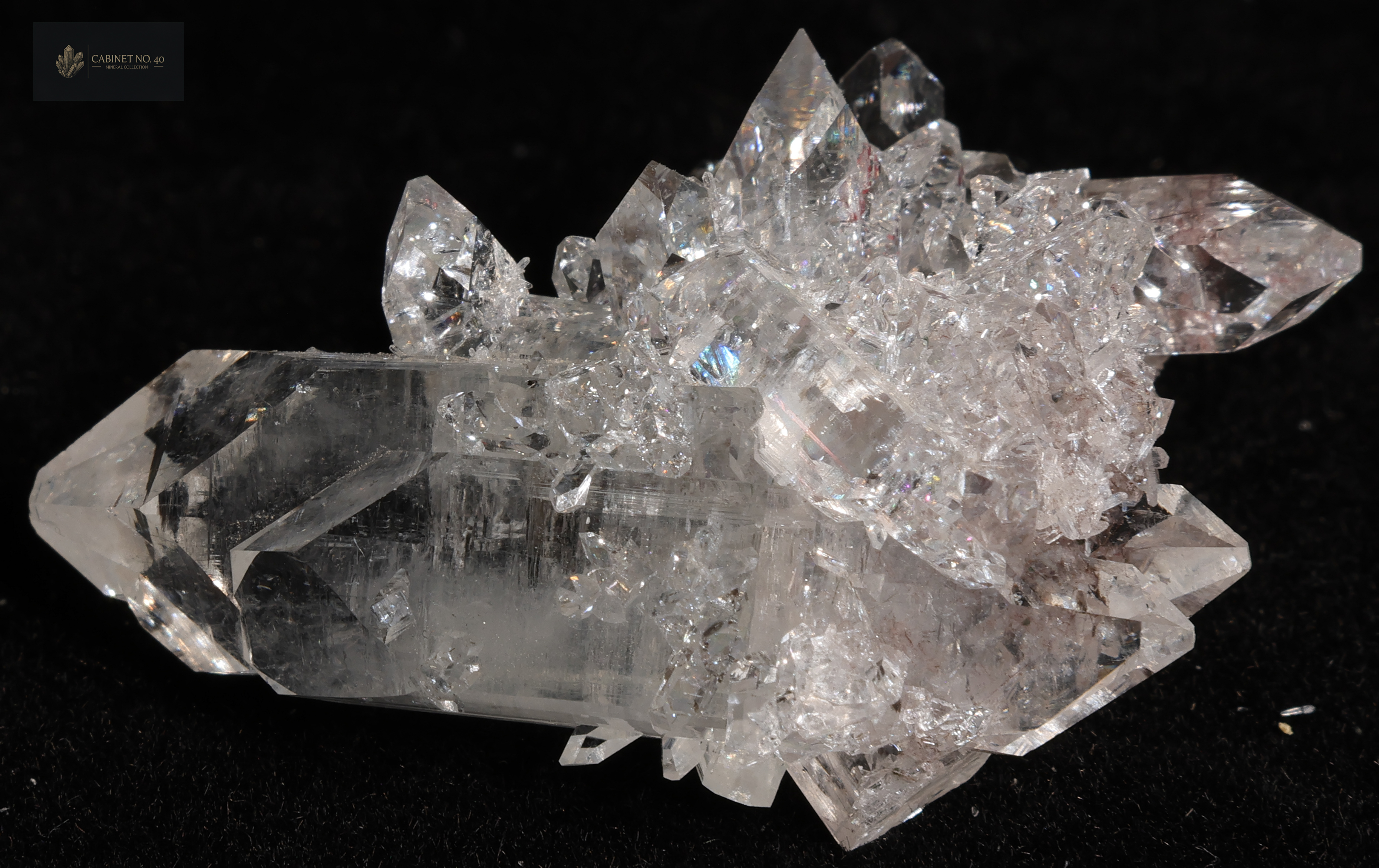 Transparent Apophyllite from Maharashtra