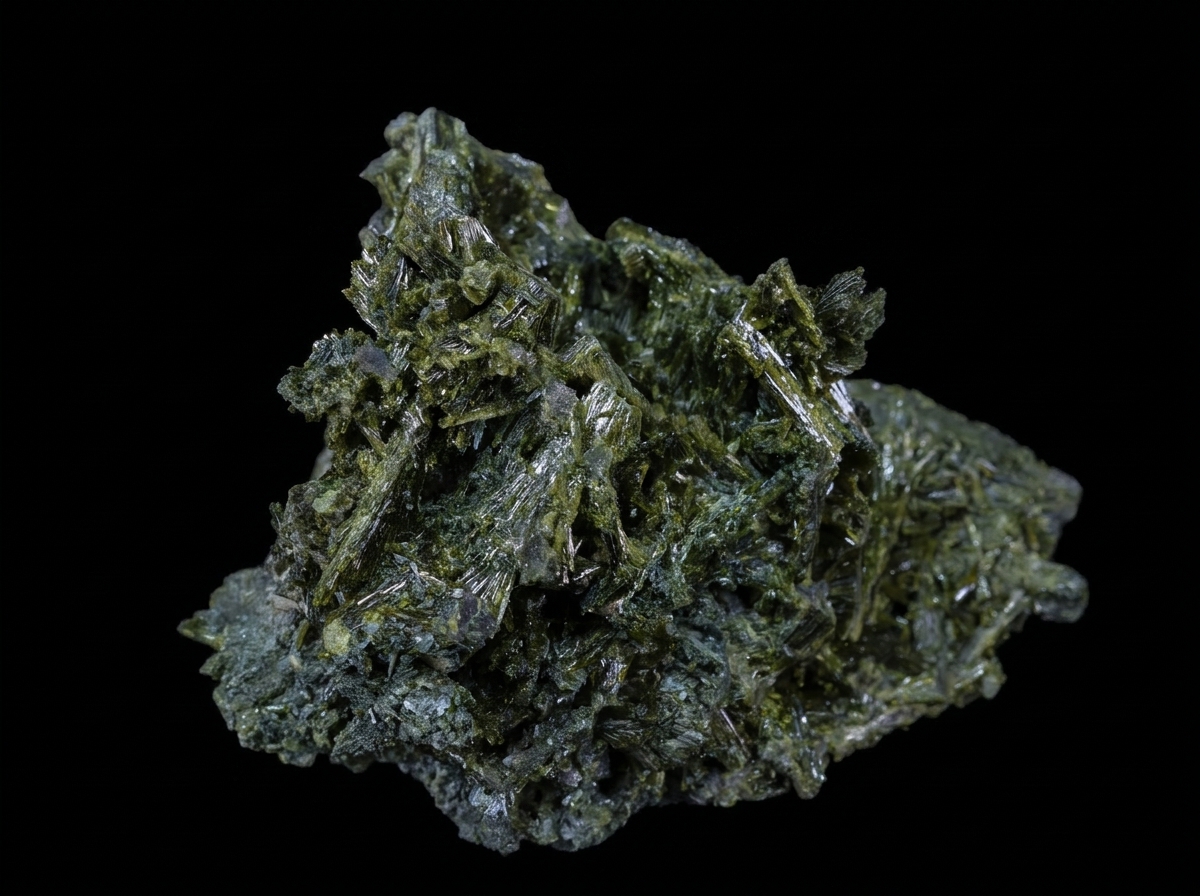Ciemnozielony epidot z Pakistanu - 7,5cm
