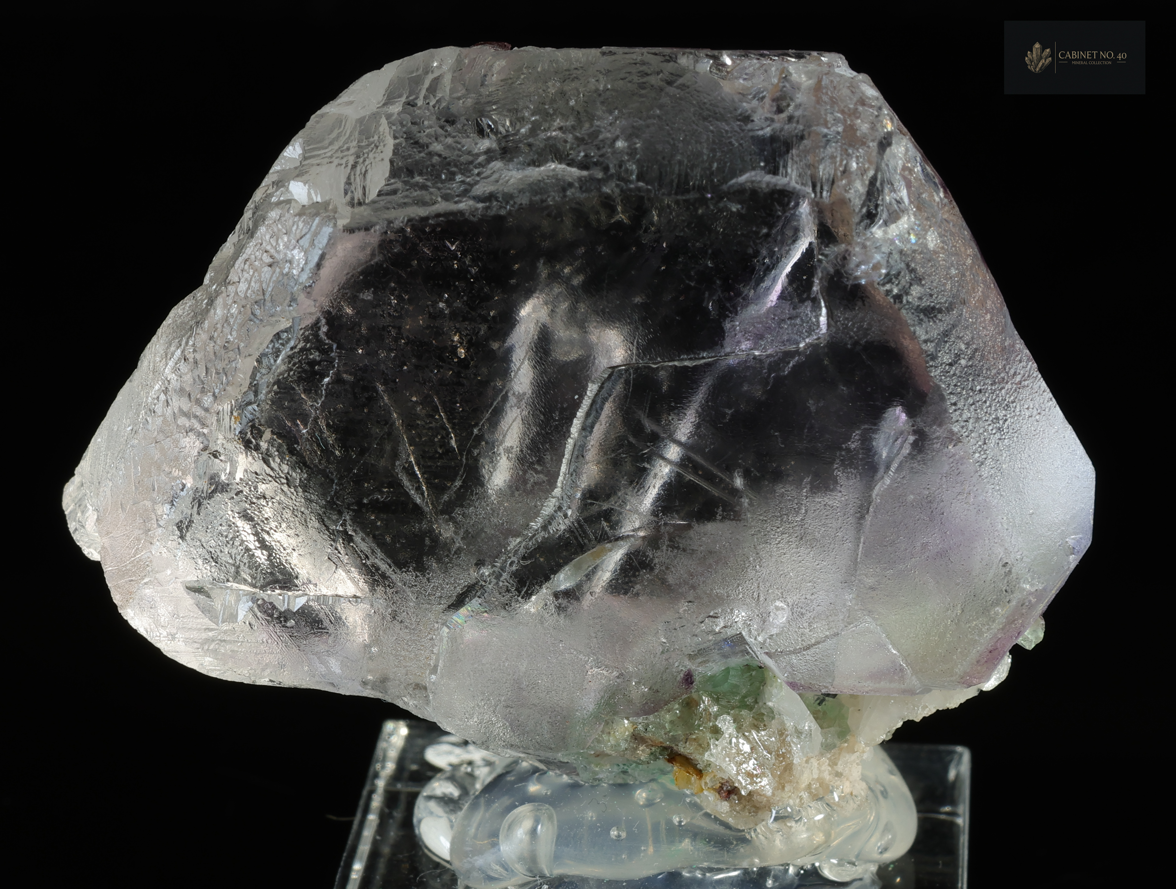 Fluorita (gemelo espinela)
