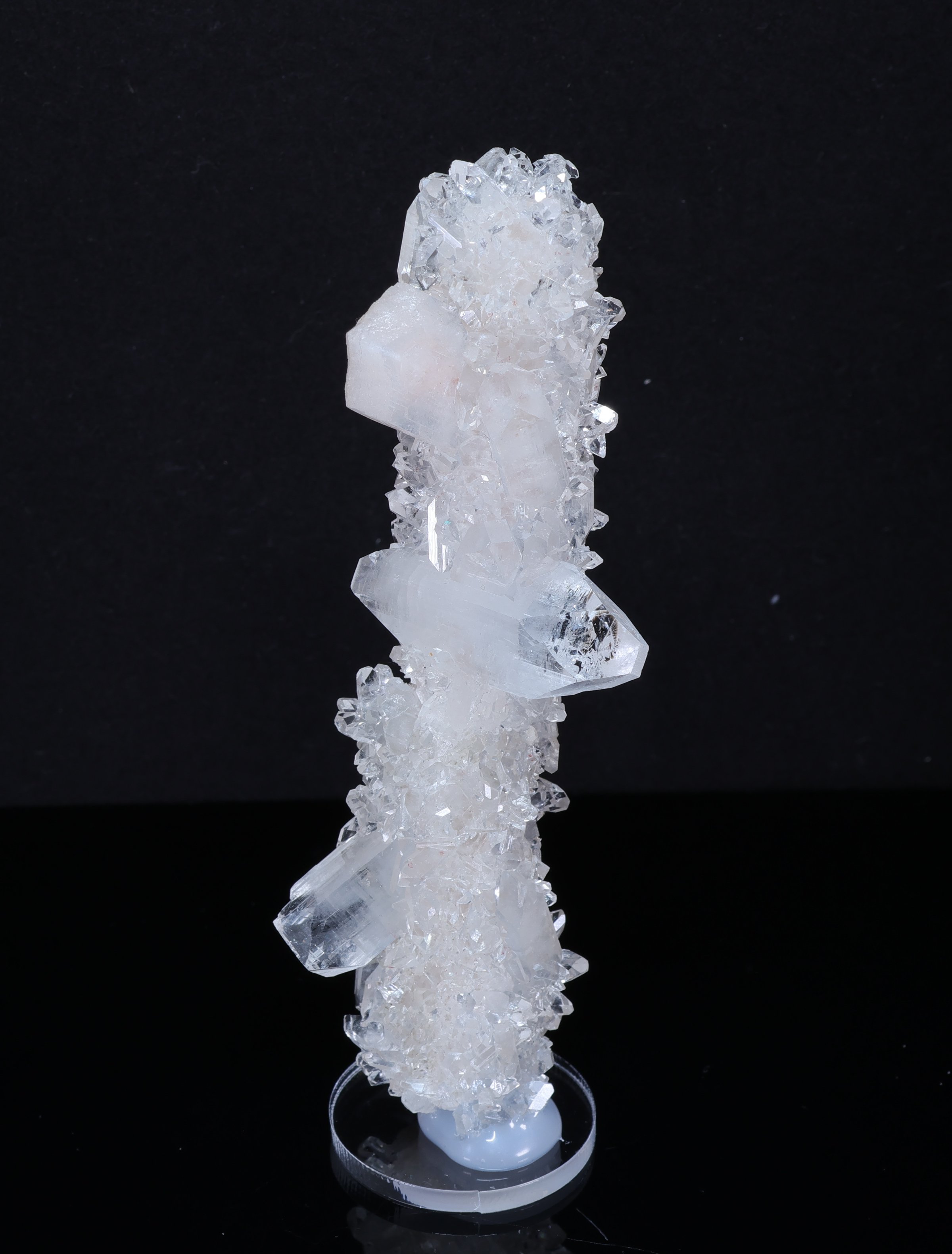 White Apophyllite from India