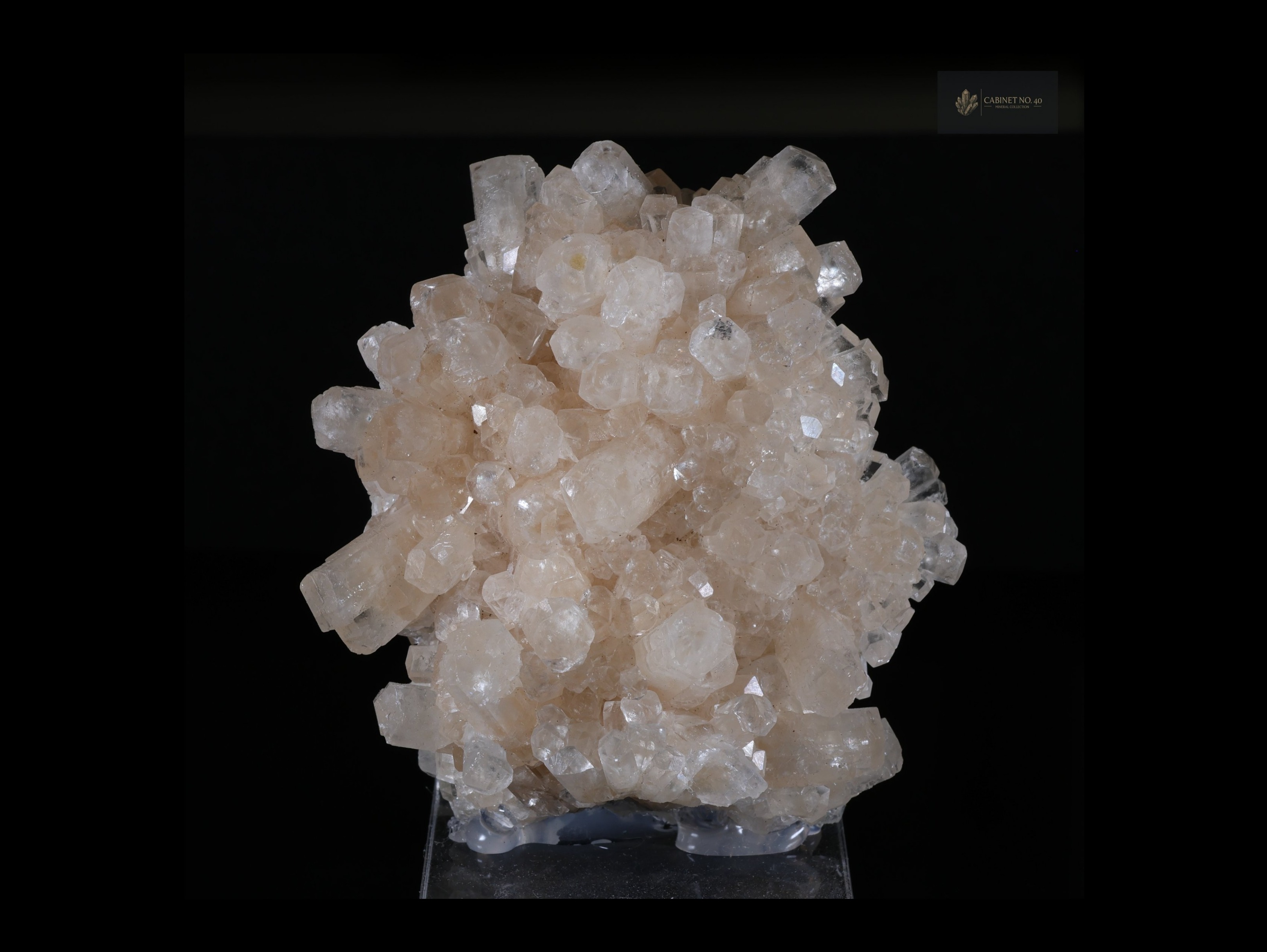 Aesthetic Calcite Crystal Cluster from Illinois - Cave-in-Rock