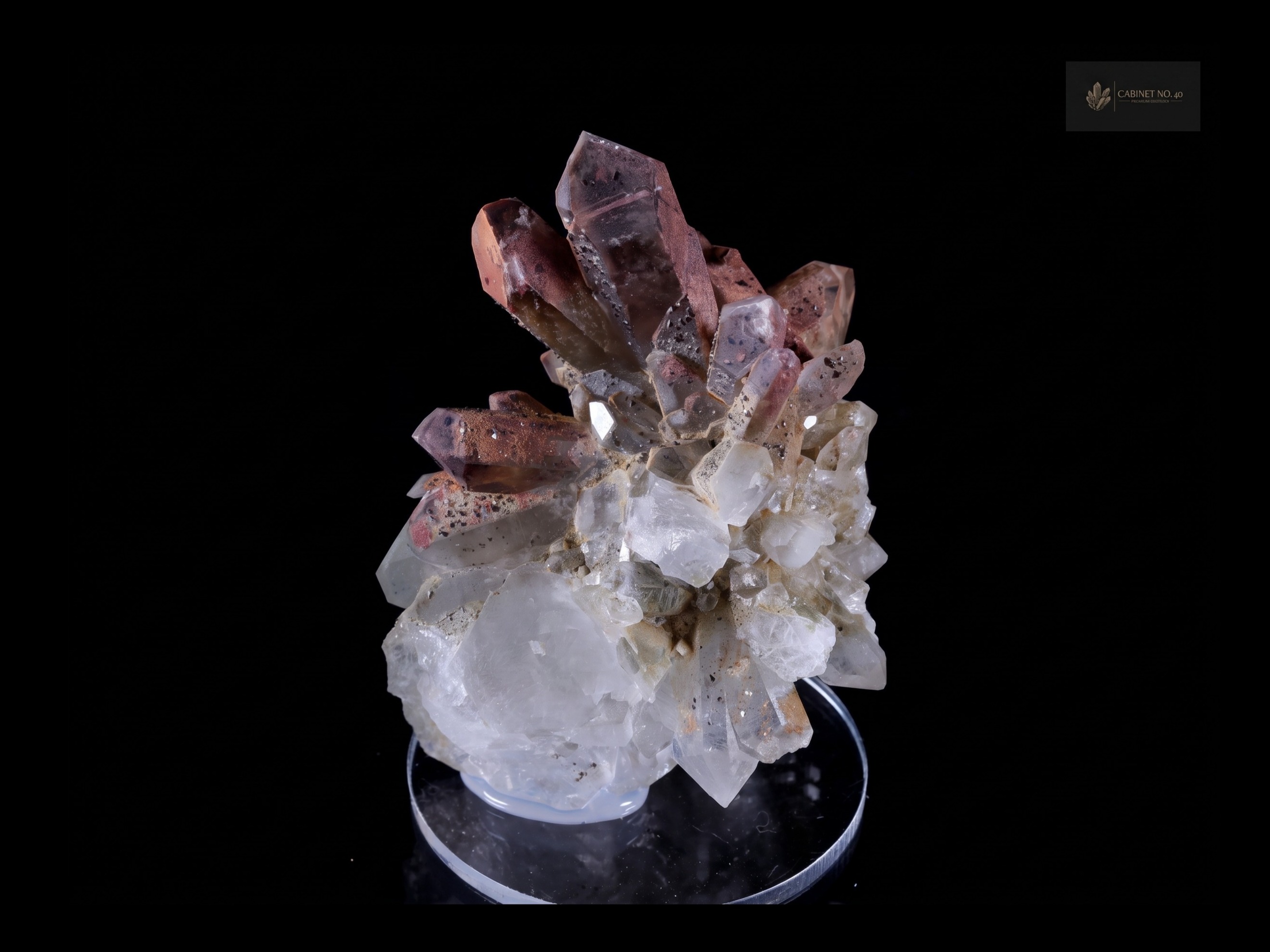 Anatase on Quartz (Kharan Pakistan) - Unique Floater