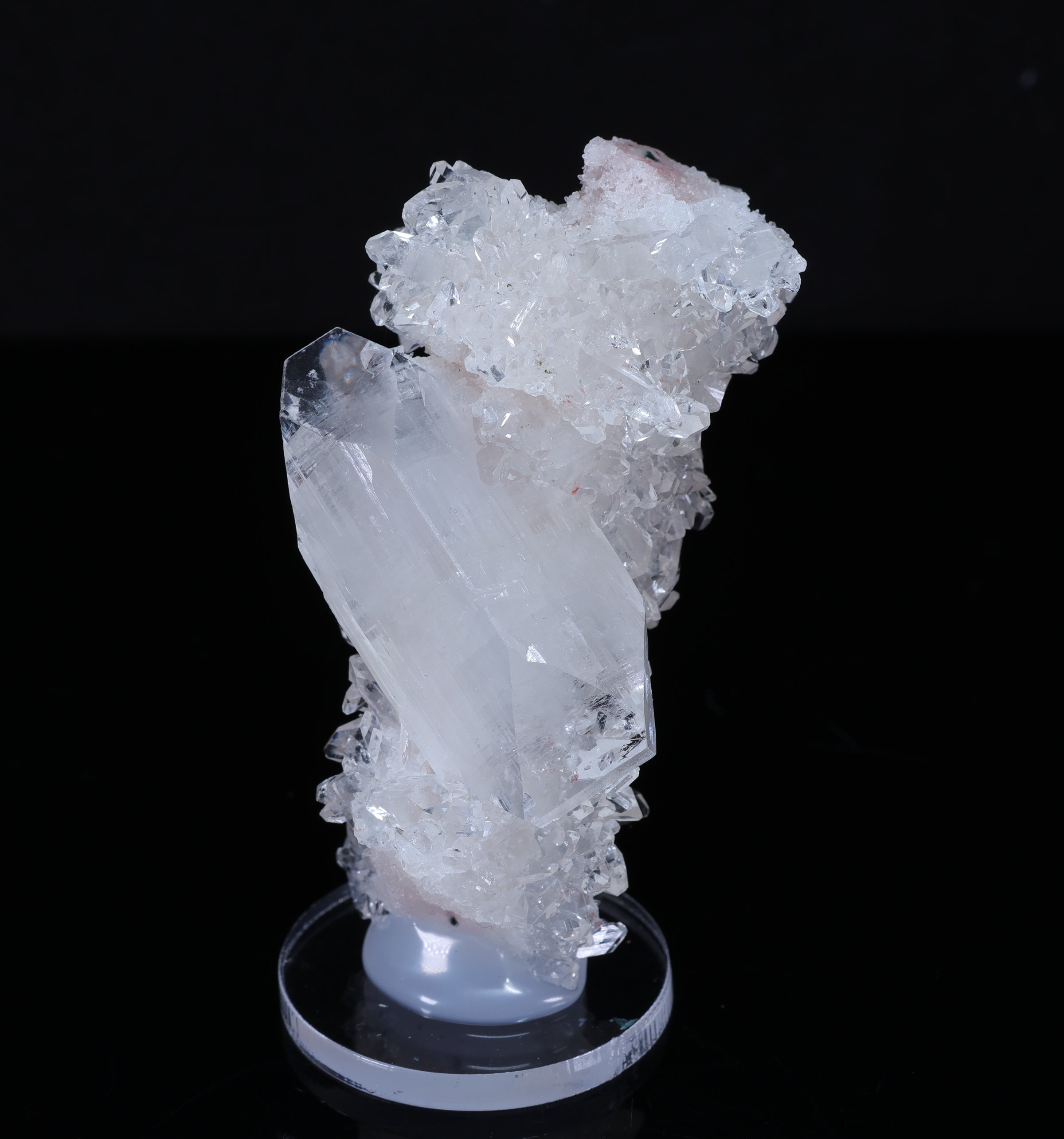 White Apophyllite from India