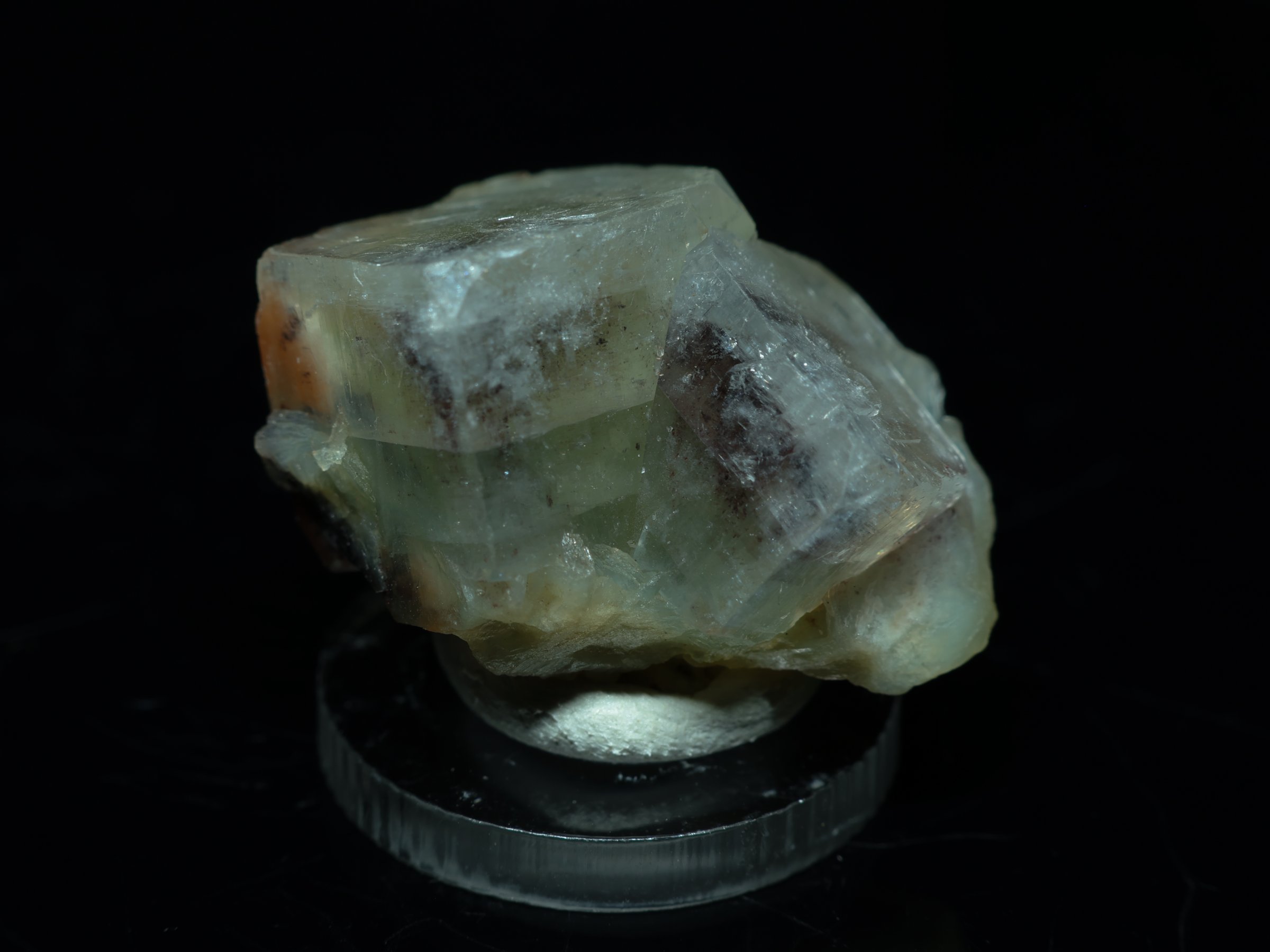 Light Green Apophyllite Crystals from Aurangabad, India