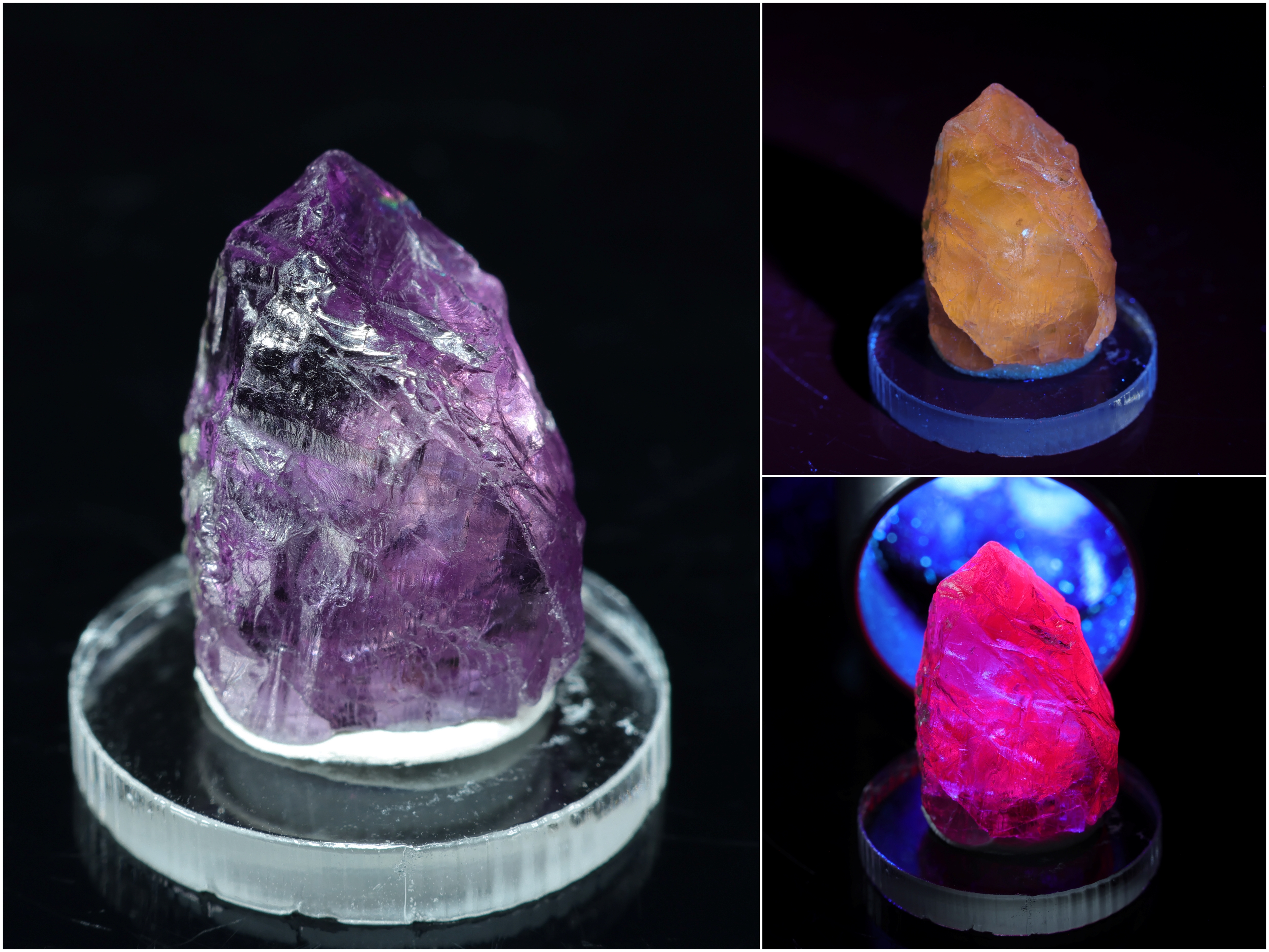 Kryształ skapolitu z fluorescencją z Afganistanu - 1,9 cm