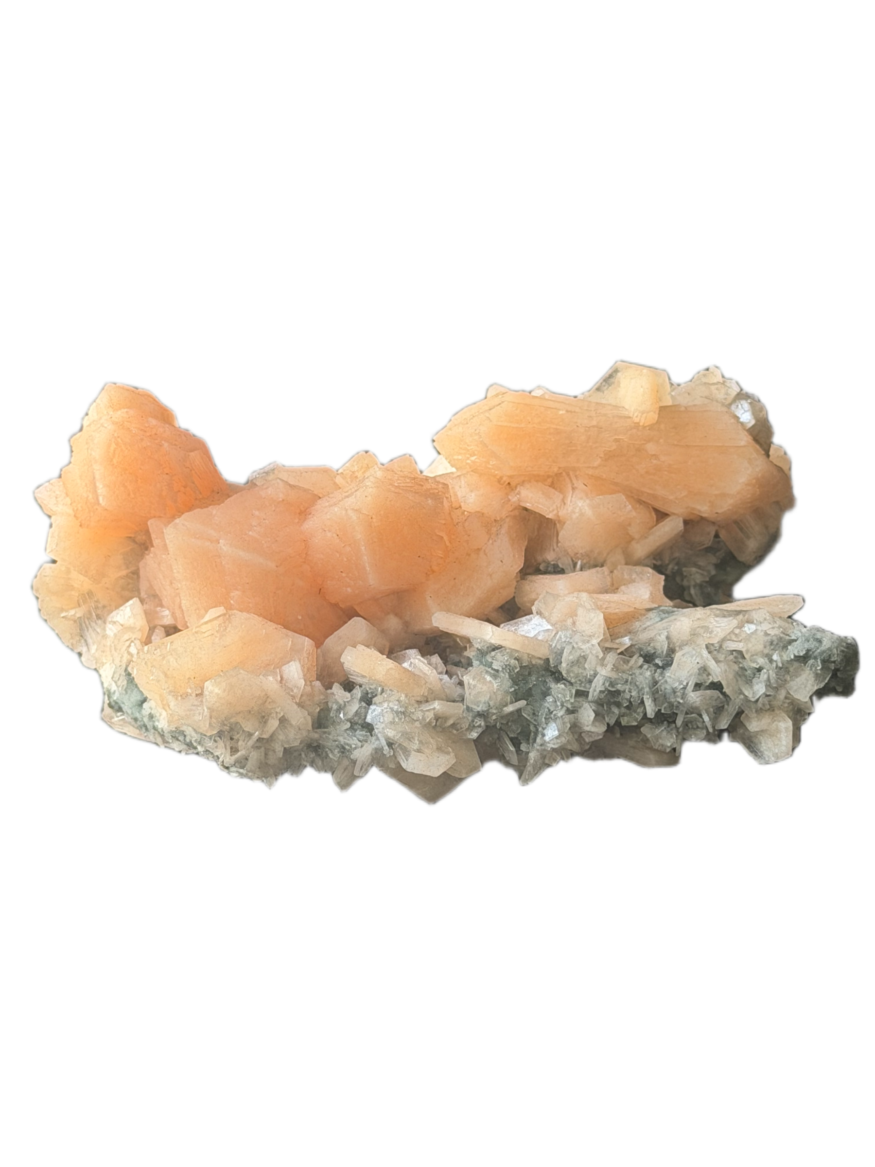 Stilbite w/ Chalcedony