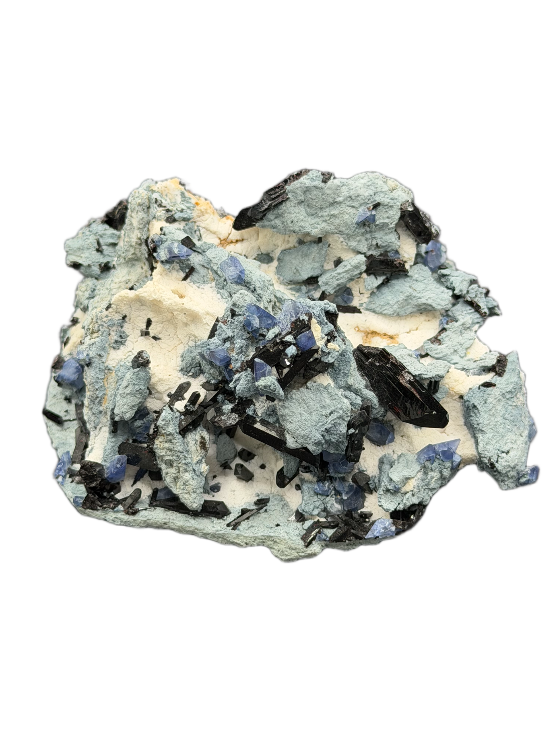 Benitoite w/ Neptunite
