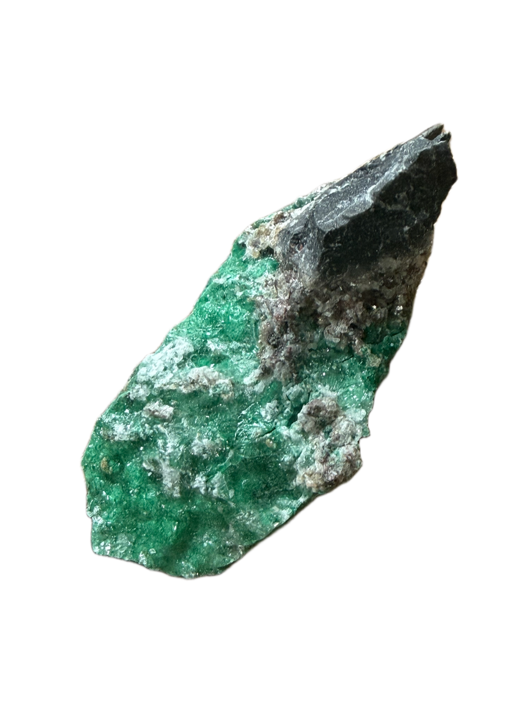 Malachite w/ Calcite