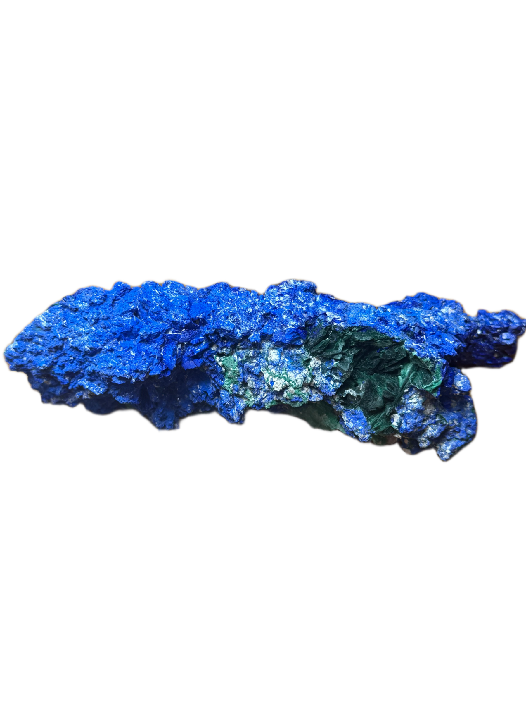 Azurite w/ Malachite